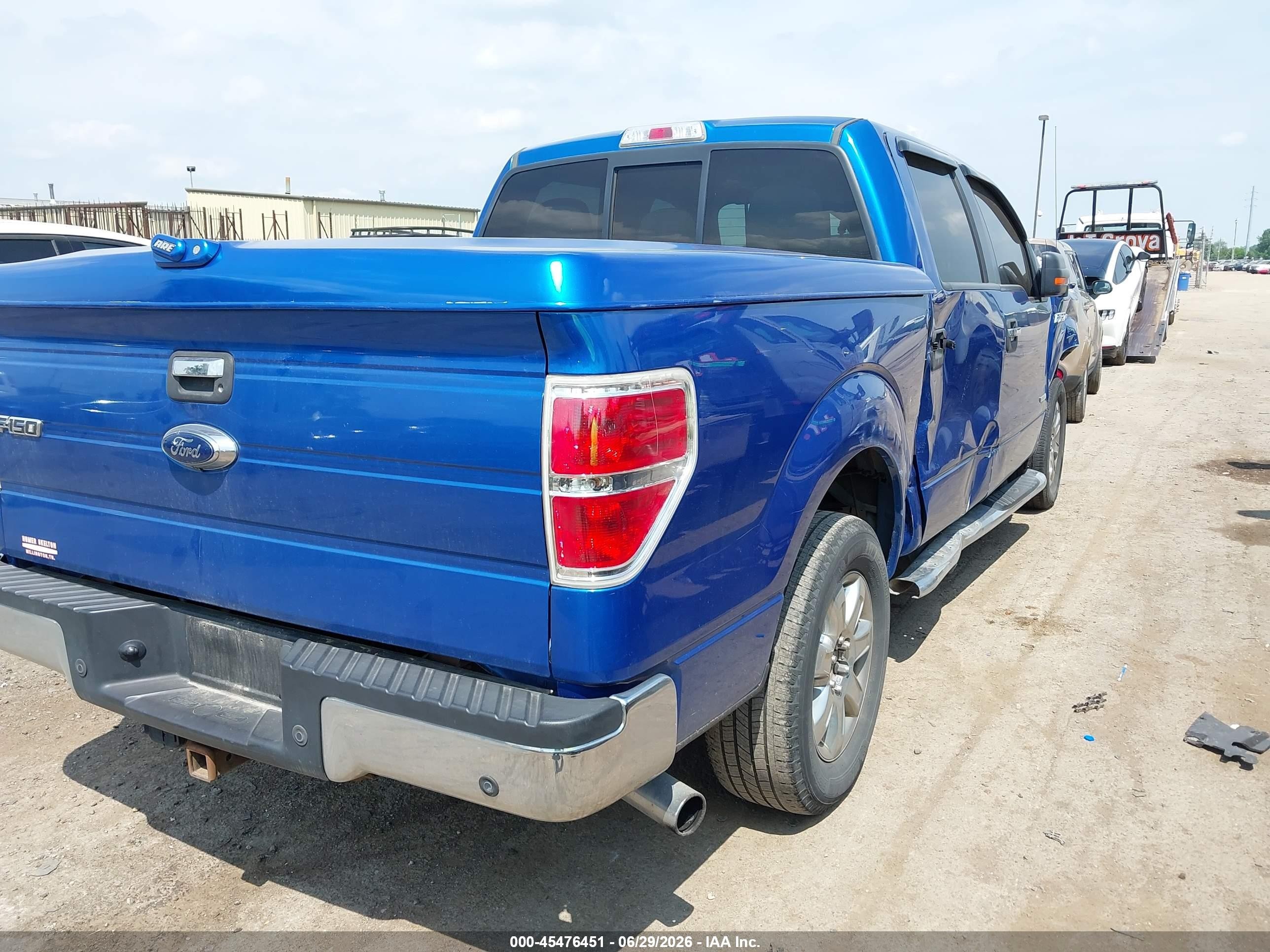 2013 Ford F-150   Blue vin: 1FTFW1CT4DKF57265
