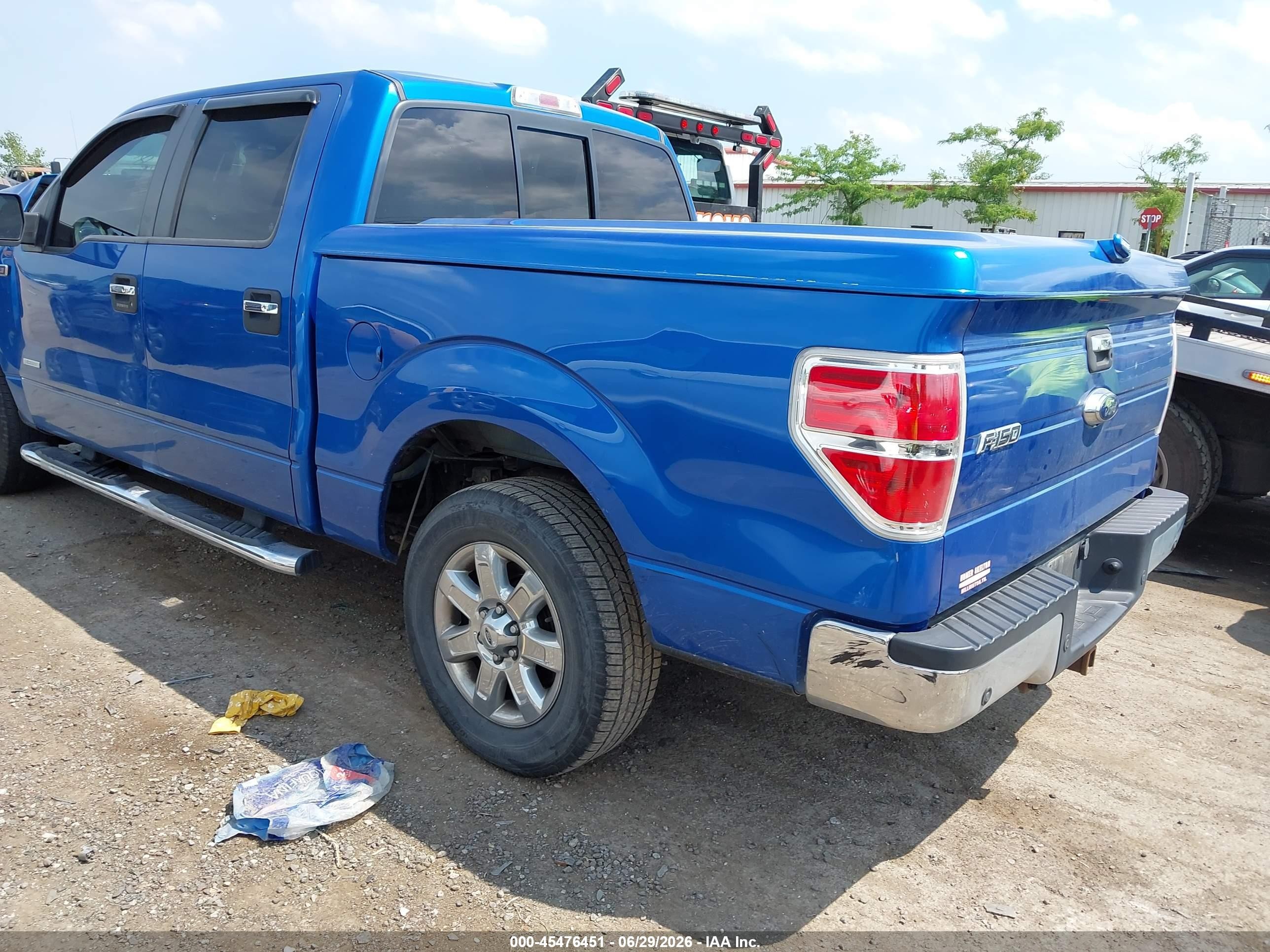 2013 Ford F-150   Blue vin: 1FTFW1CT4DKF57265