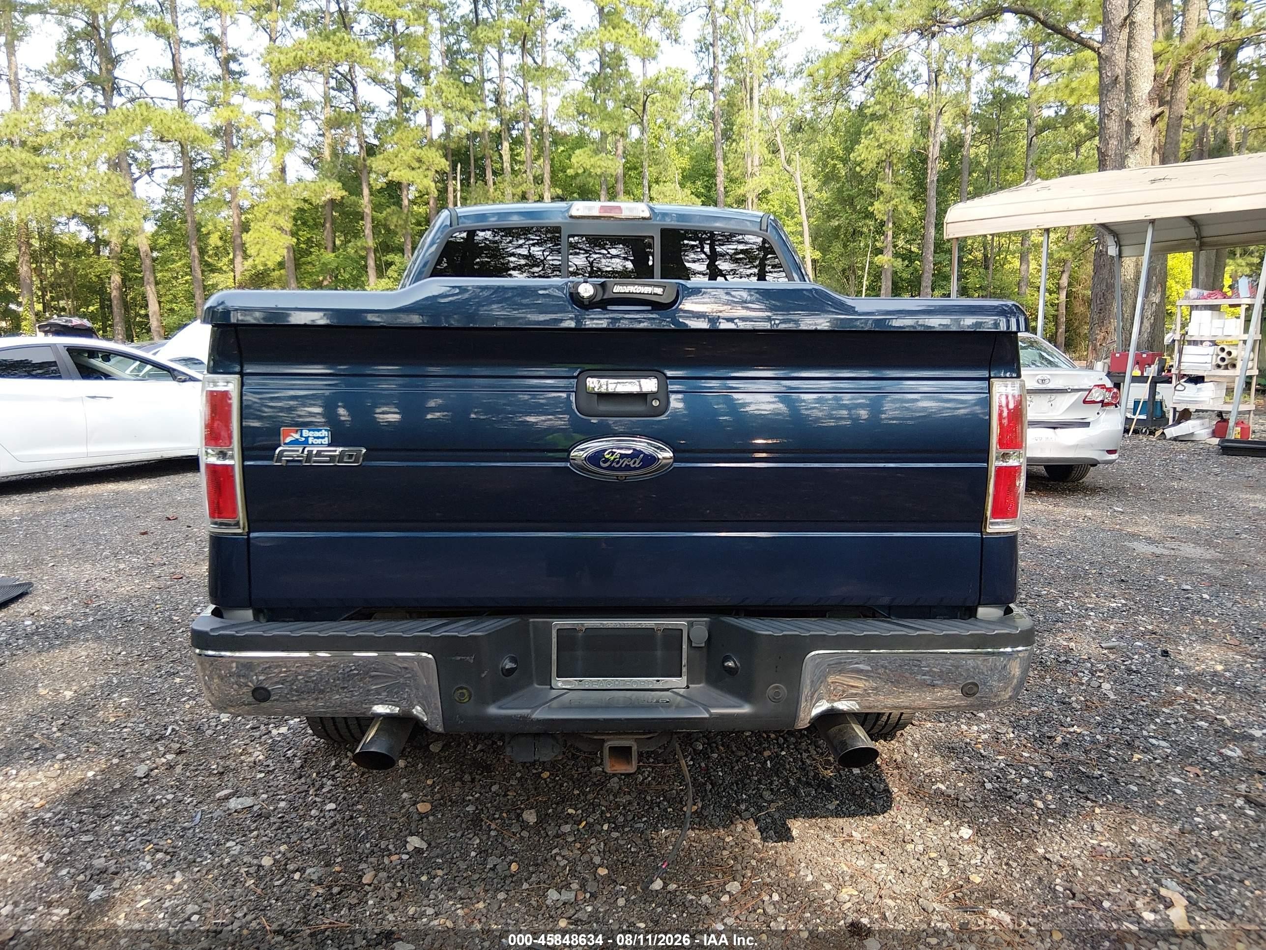 2014 Ford F-150 Xlt Blue vin: 1FTFW1CT4EFA90889
