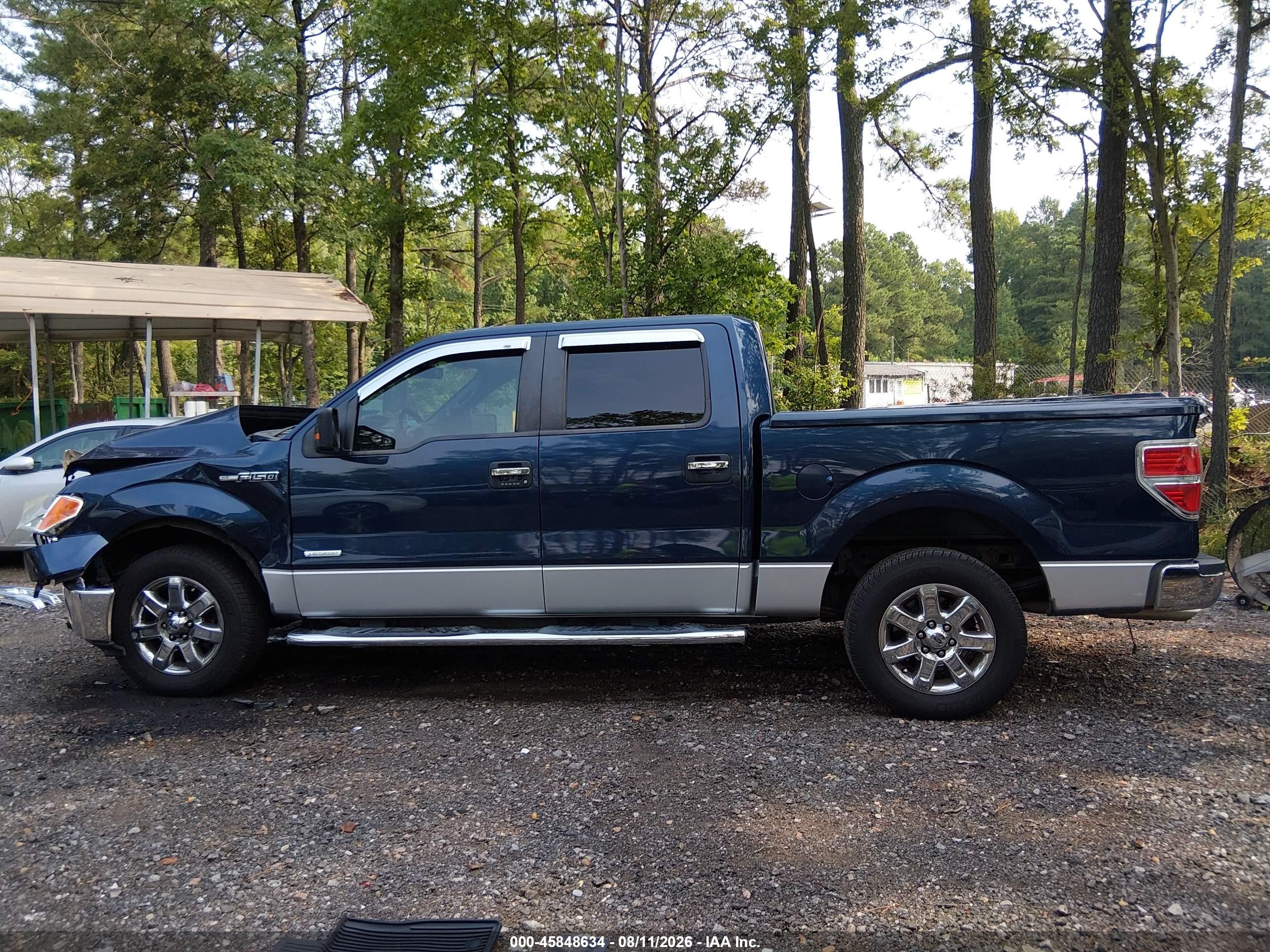 2014 Ford F-150 Xlt Blue vin: 1FTFW1CT4EFA90889