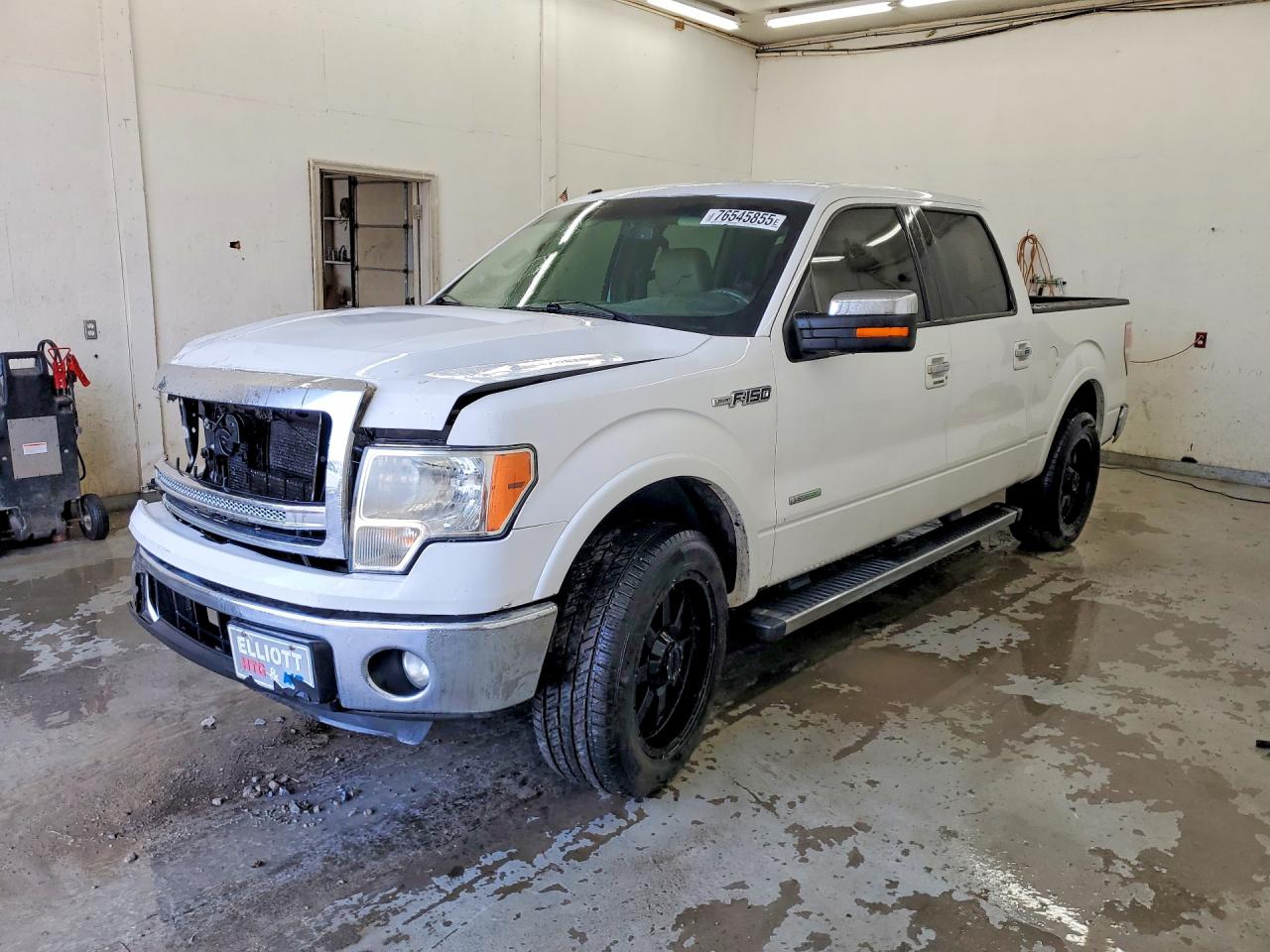 2014 Ford F150 Supercrew White vin: 1FTFW1CT4EKF50866