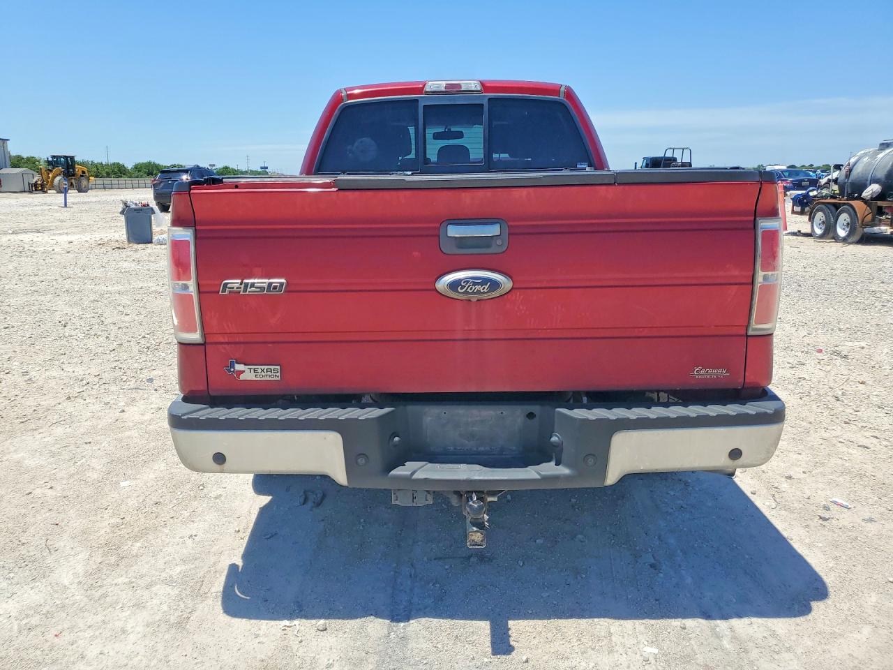 2014 Ford F150 Supercrew Red vin: 1FTFW1CT4EKF91482