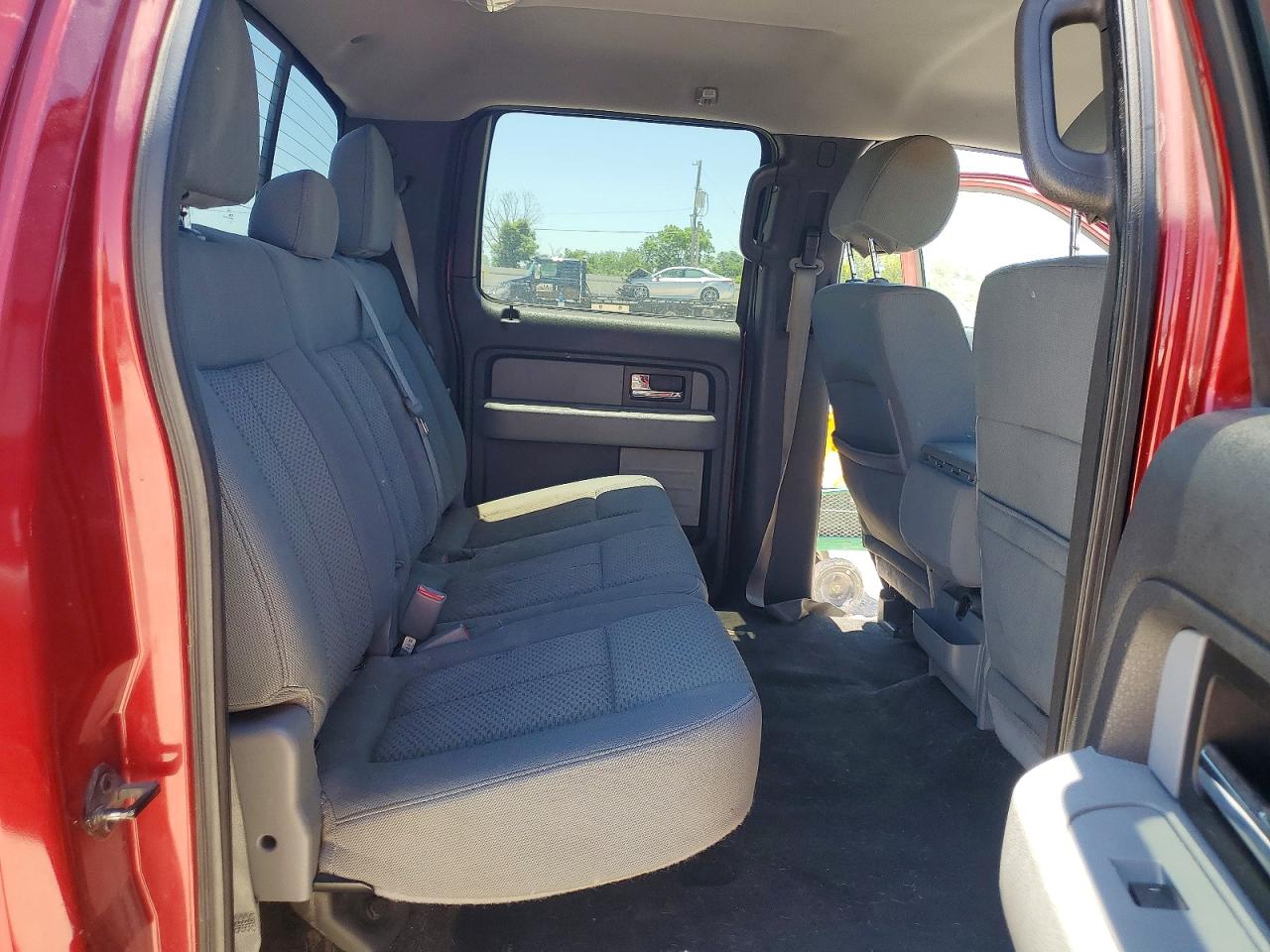 2014 Ford F150 Supercrew Red vin: 1FTFW1CT4EKF91482