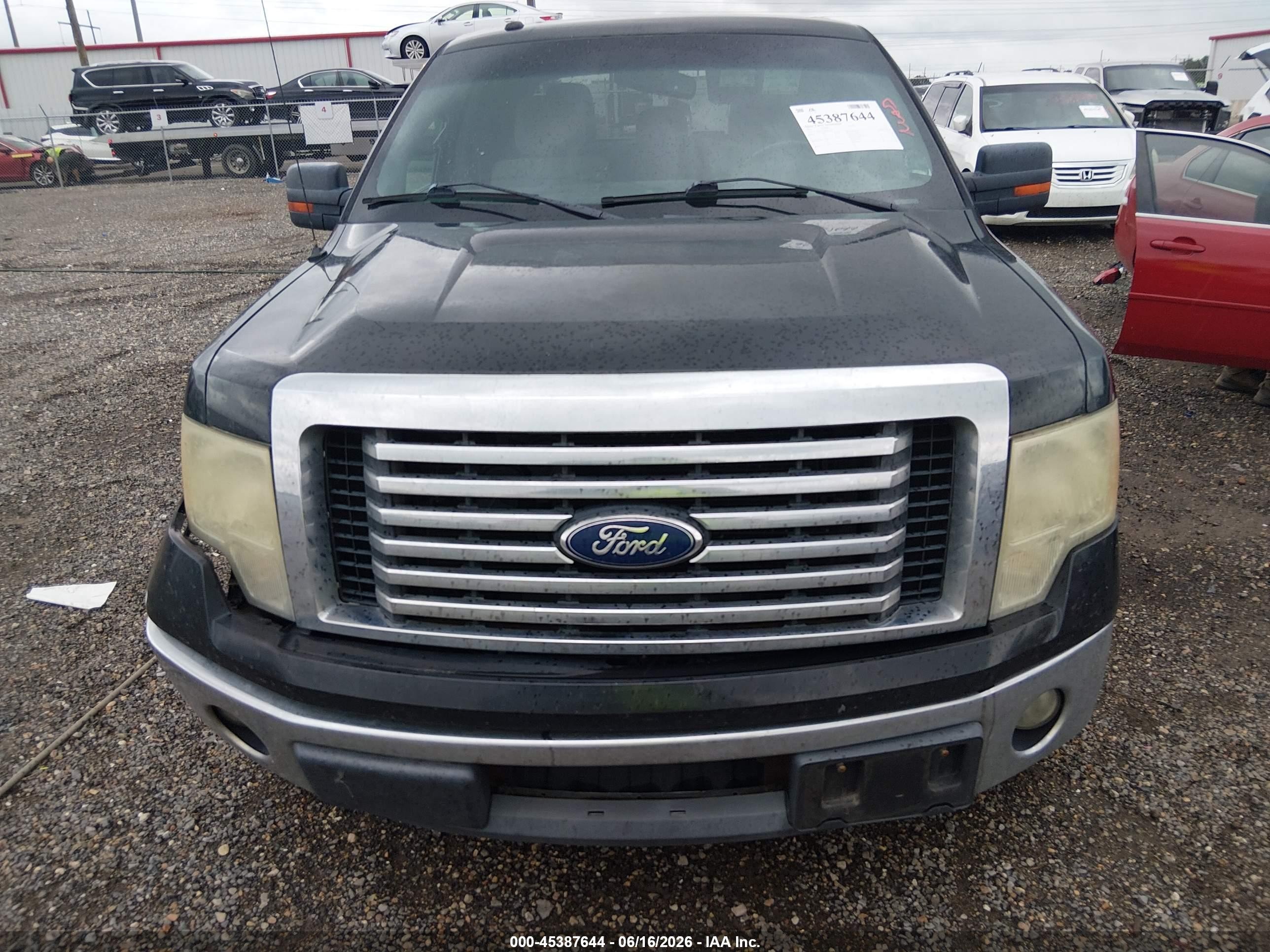 2011 Ford F-150 Xlt Black vin: 1FTFW1CT5BFB22969
