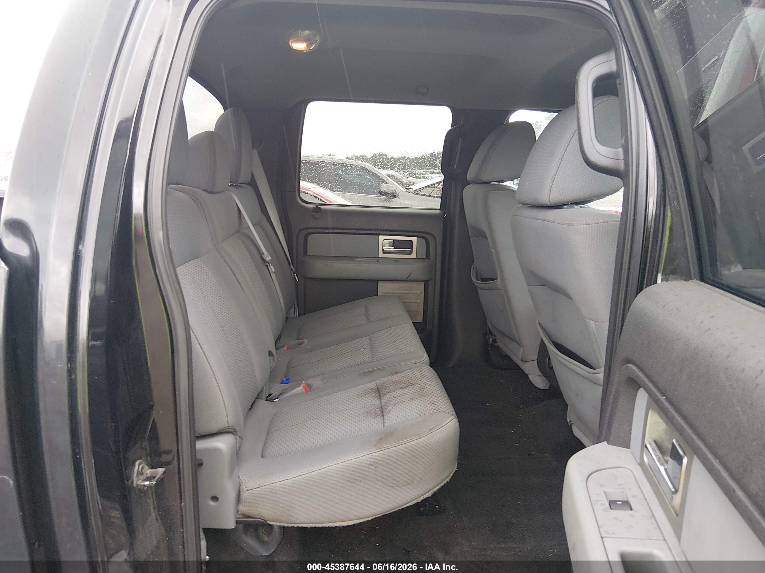 2011 Ford F-150 Xlt Black vin: 1FTFW1CT5BFB22969