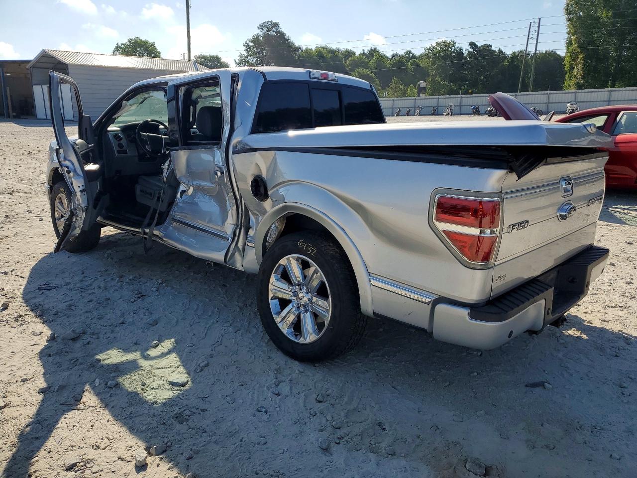 2011 Ford F150 Supercrew Silver vin: 1FTFW1CT5BFB47919