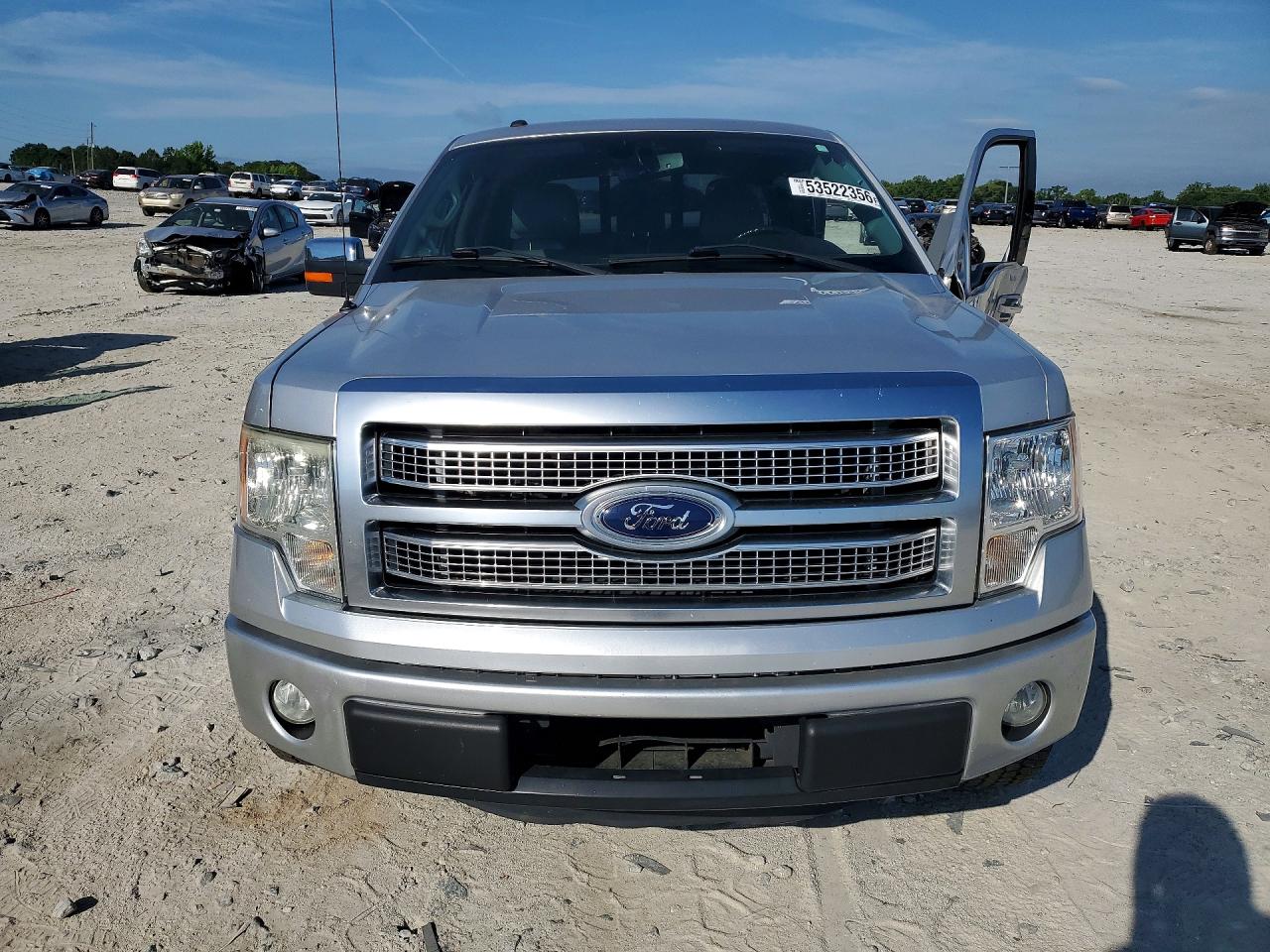 2011 Ford F150 Supercrew Silver vin: 1FTFW1CT5BFB47919