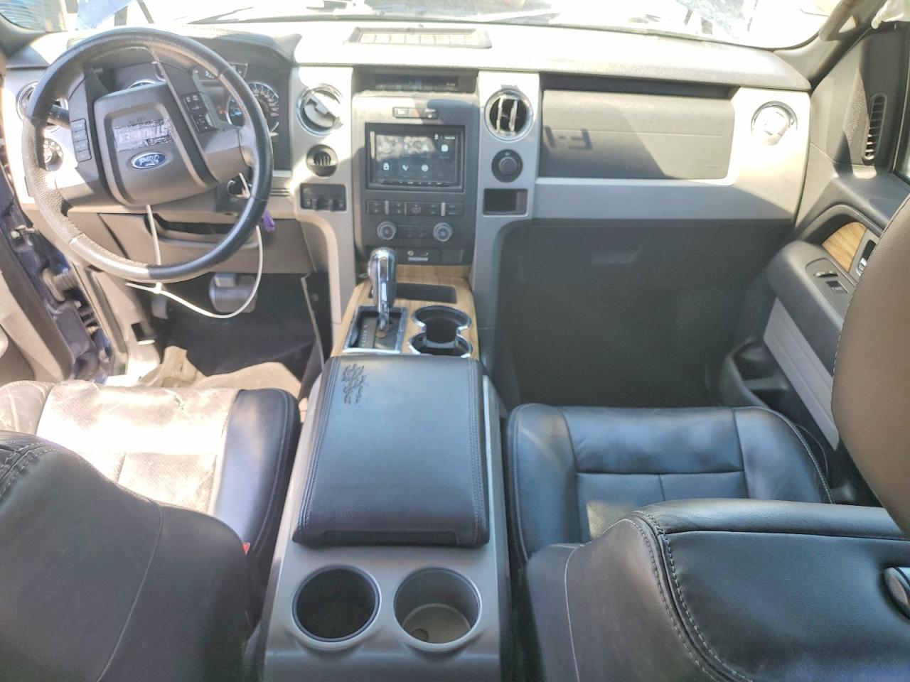 2011 Ford F150 Supercrew Blue vin: 1FTFW1CT5BFC03101