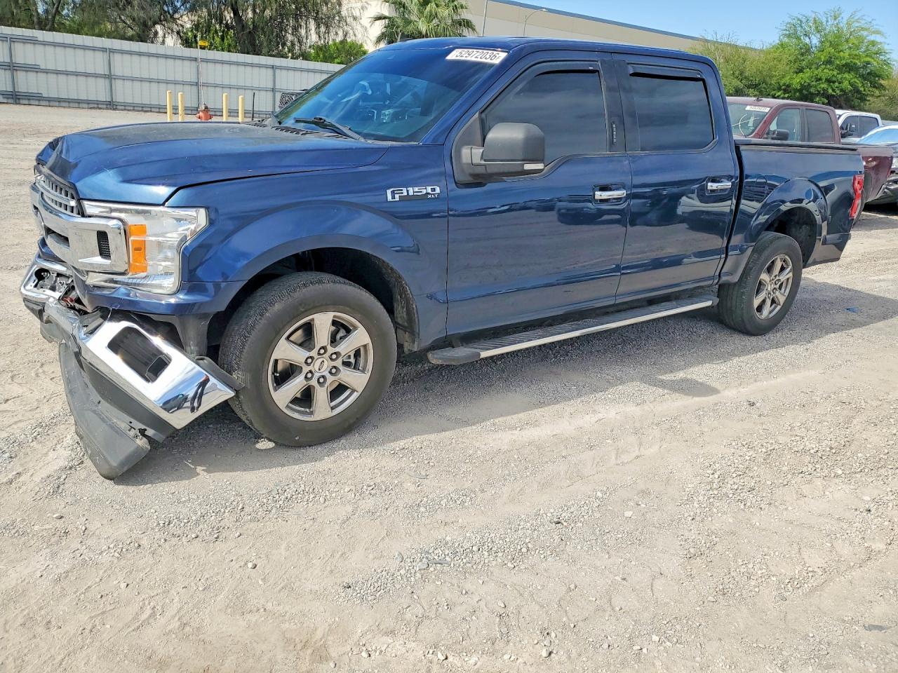2011 Ford F150 Supercrew Blue vin: 1FTFW1CT5BFC03101