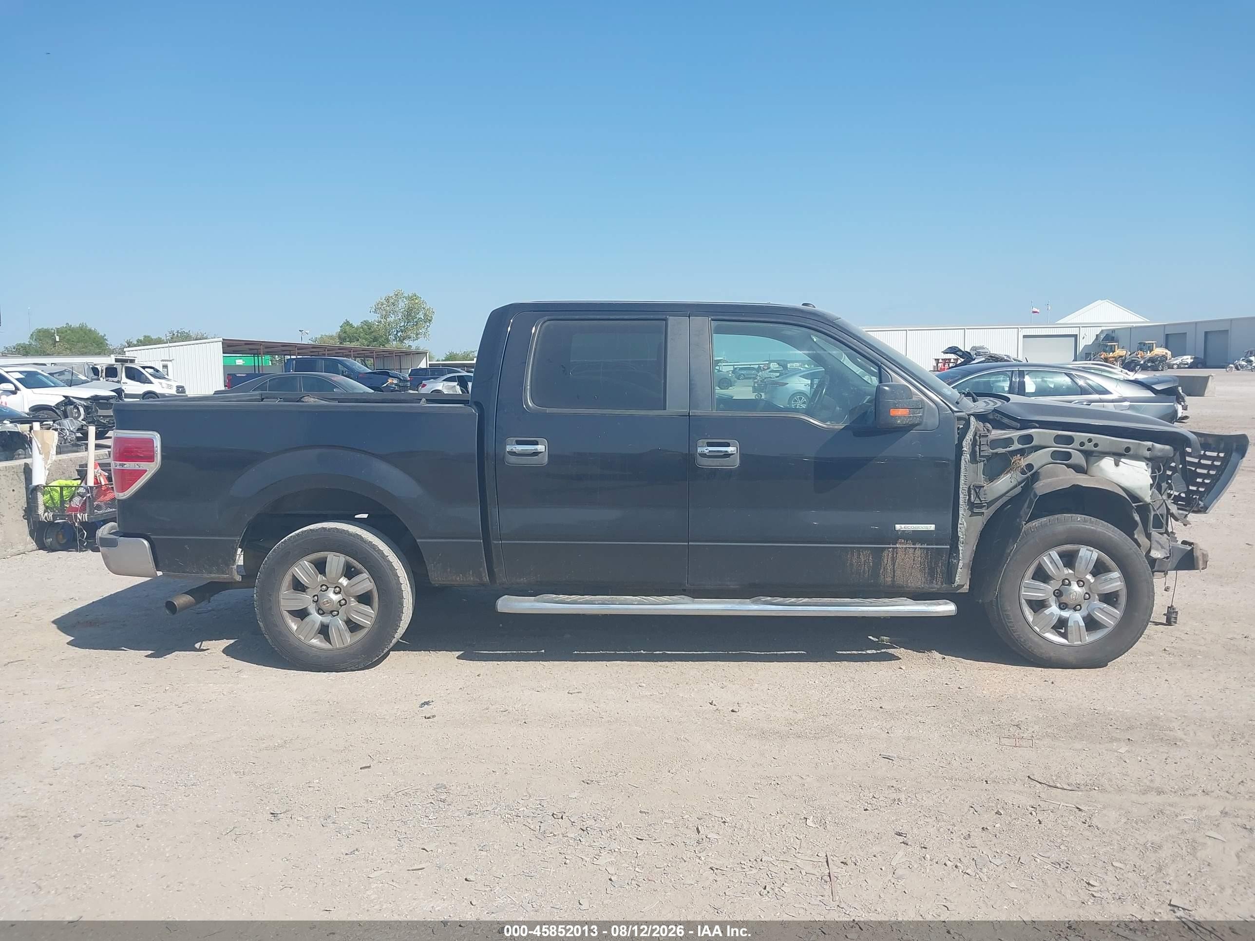 2011 Ford F-150 Xlt Black vin: 1FTFW1CT5BKD40496