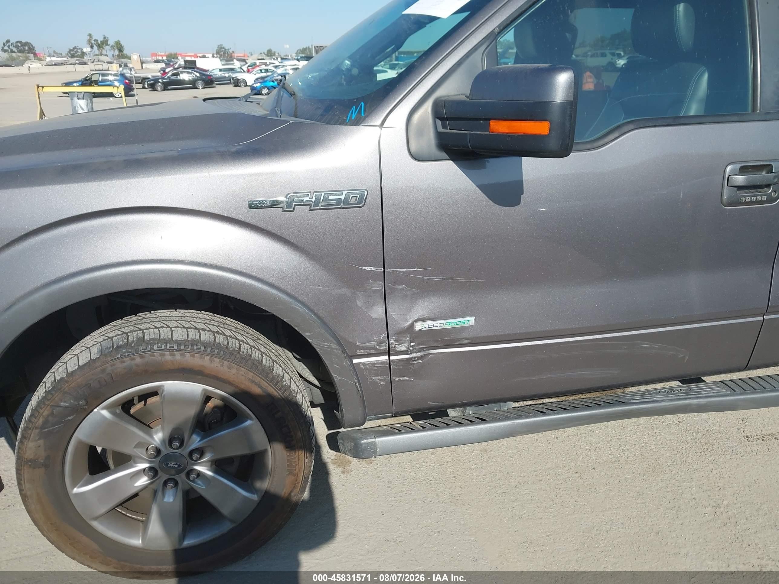 2011 Ford F-150 Fx2 Серый vin: 1FTFW1CT5BKE18081
