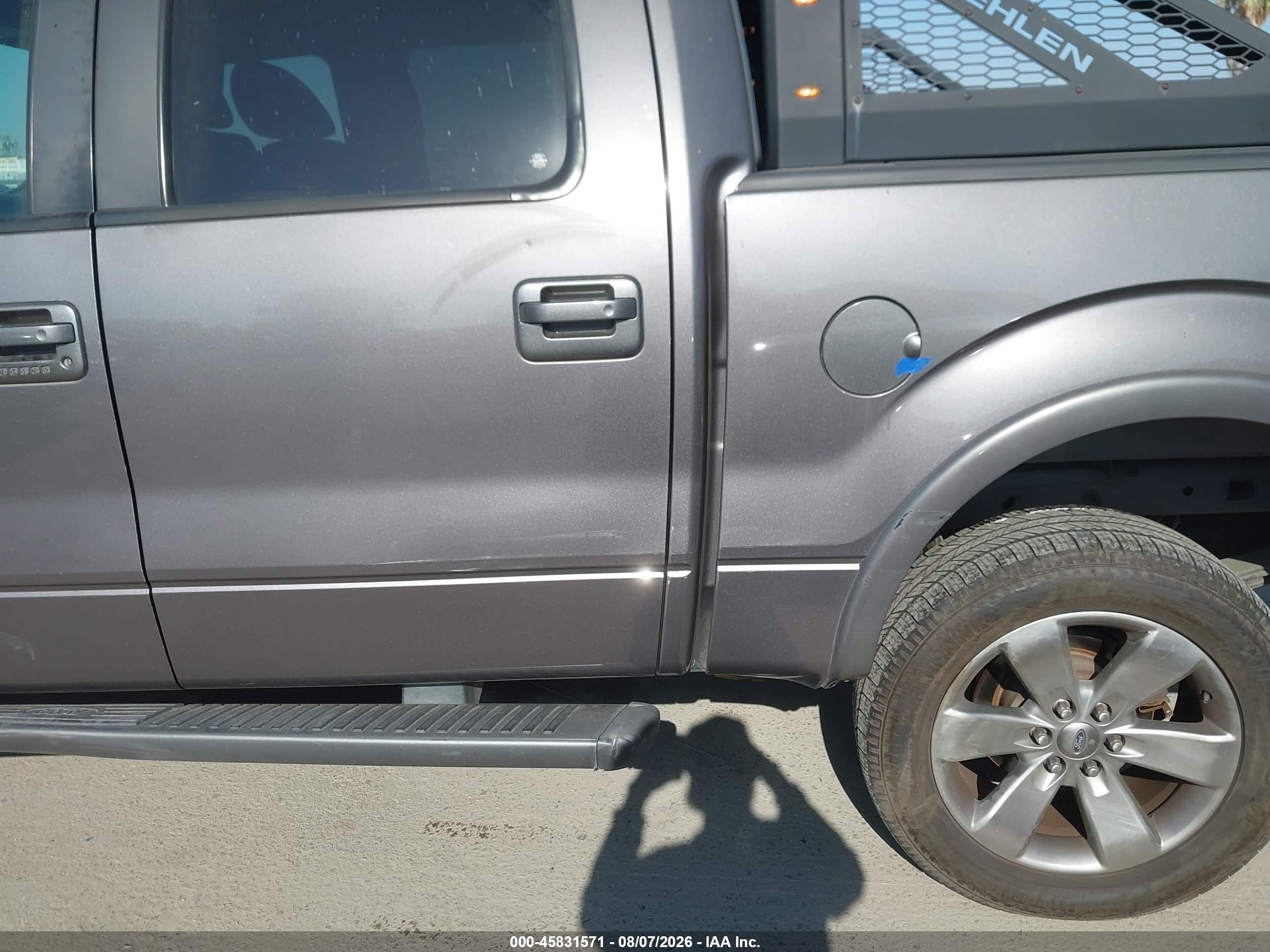 2011 Ford F-150 Fx2 Серый vin: 1FTFW1CT5BKE18081