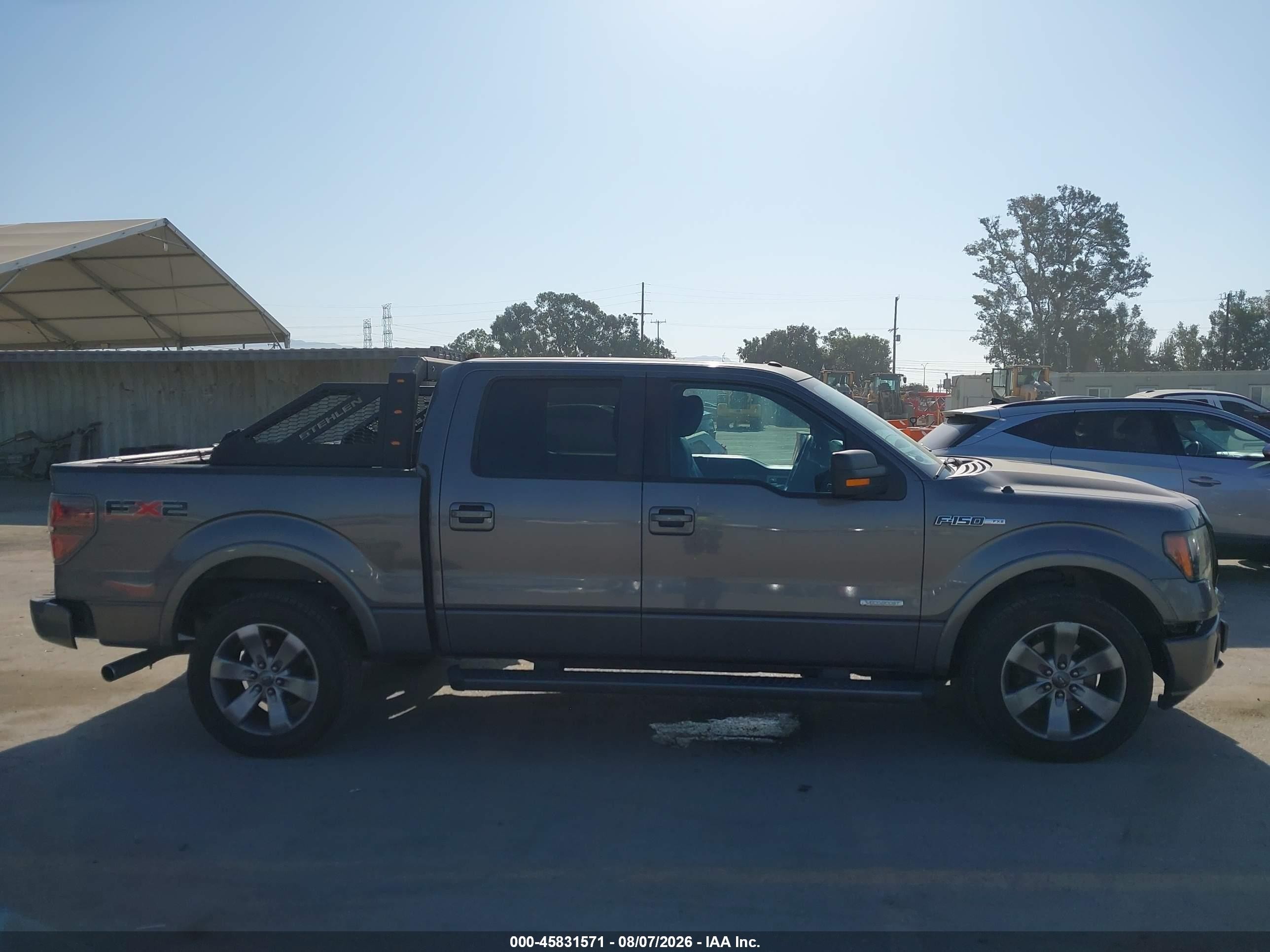 2011 Ford F-150 Fx2 Серый vin: 1FTFW1CT5BKE18081