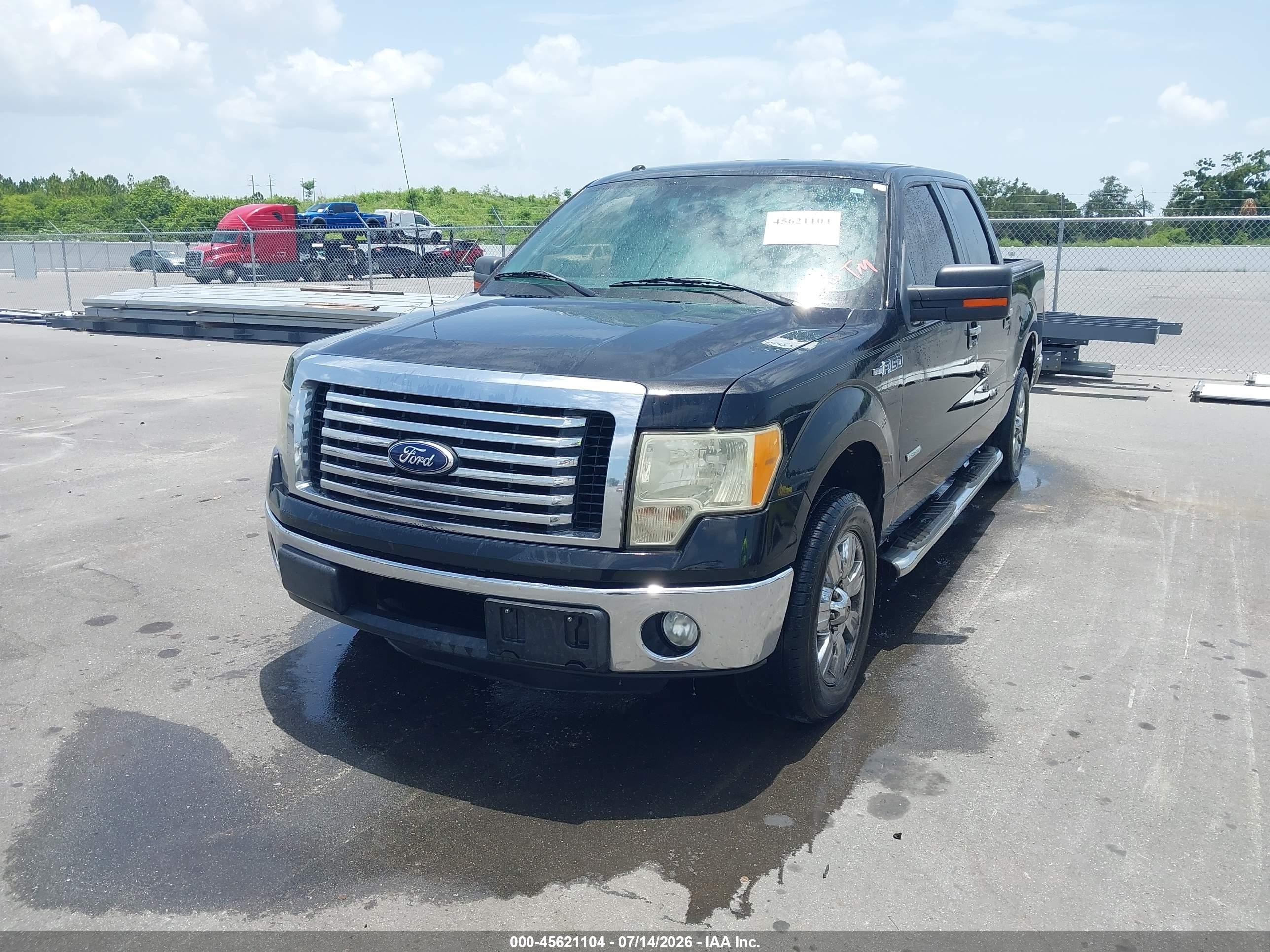 2012 Ford F-150 Xlt Black vin: 1FTFW1CT5CFB51583