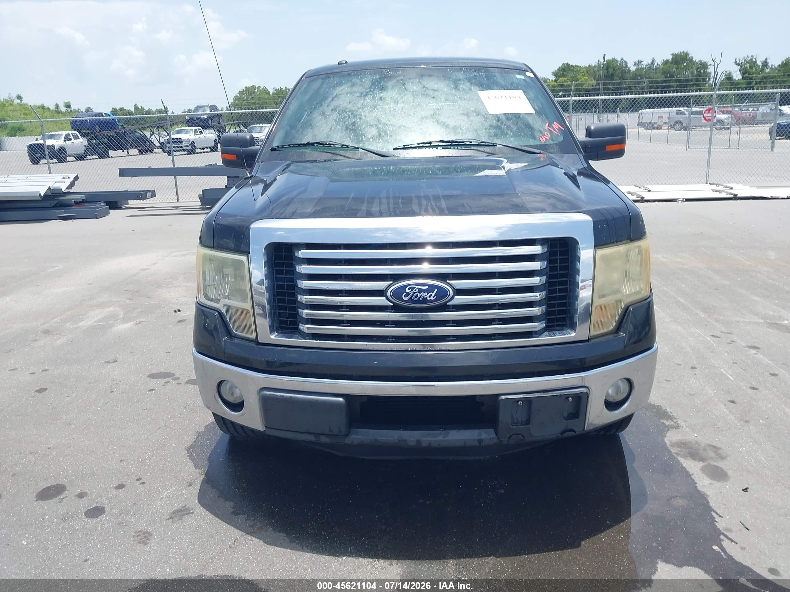 2012 Ford F-150 Xlt Black vin: 1FTFW1CT5CFB51583