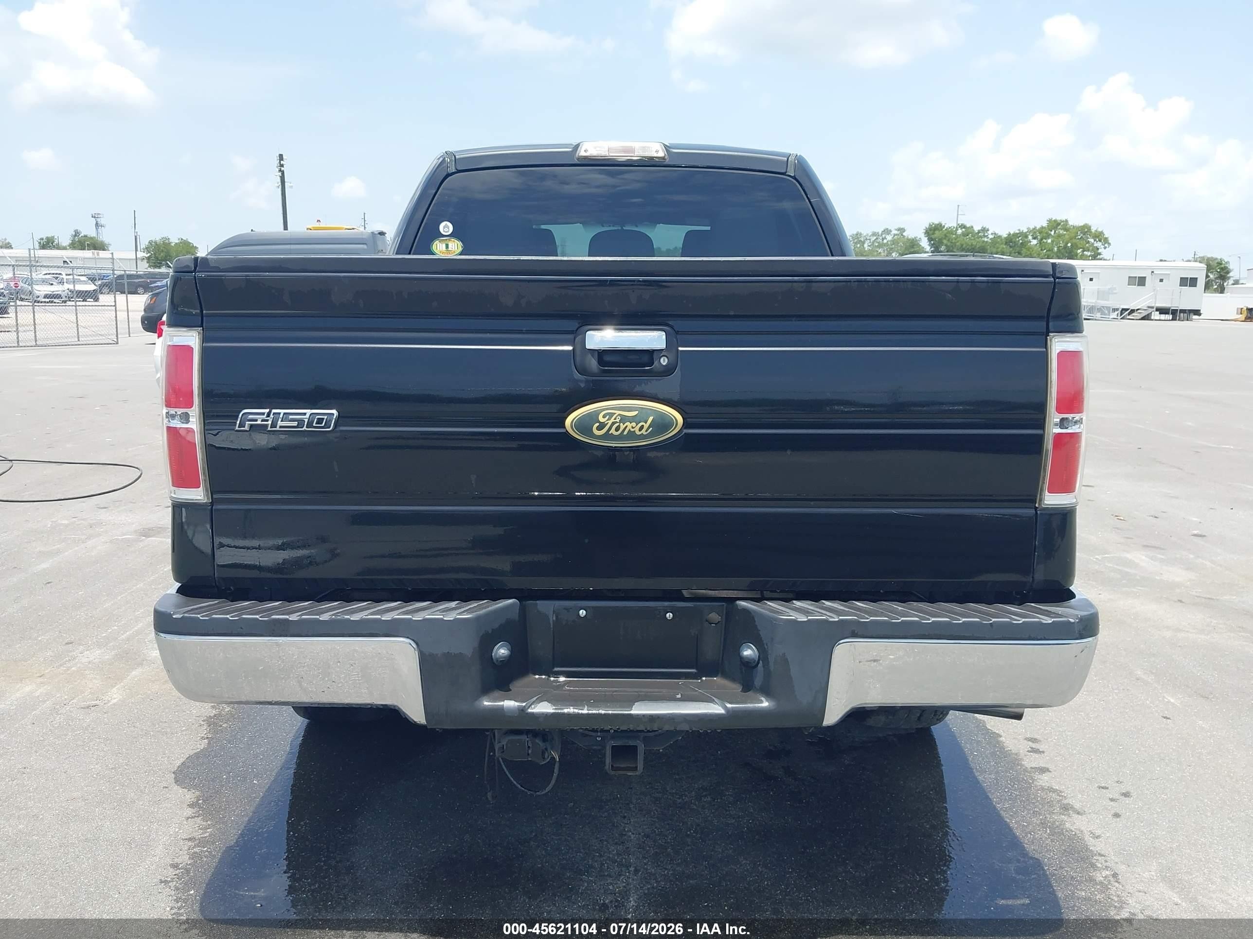 2012 Ford F-150 Xlt Black vin: 1FTFW1CT5CFB51583
