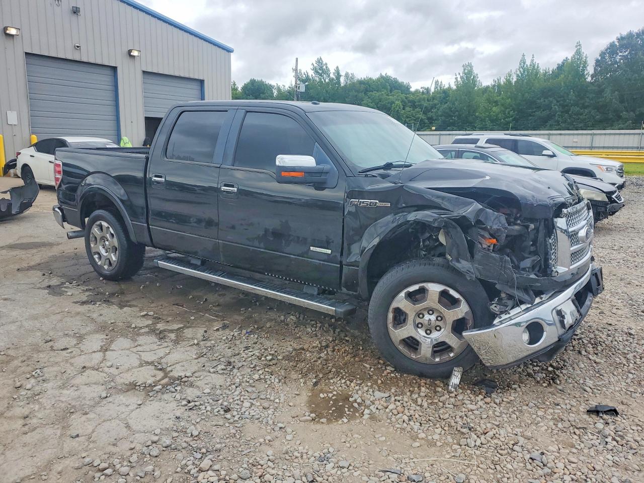 2012 Ford F150 Supercrew Black vin: 1FTFW1CT5CKD41777