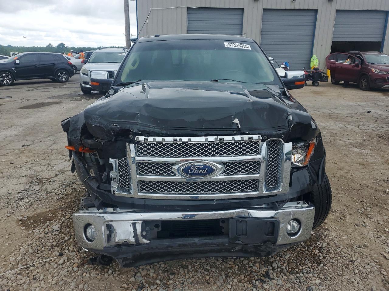 2012 Ford F150 Supercrew Black vin: 1FTFW1CT5CKD41777