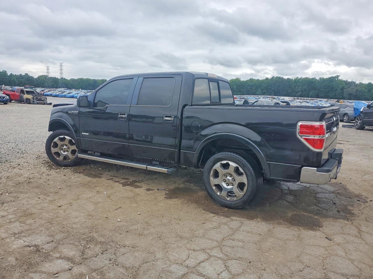2012 Ford F150 Supercrew Black vin: 1FTFW1CT5CKD41777