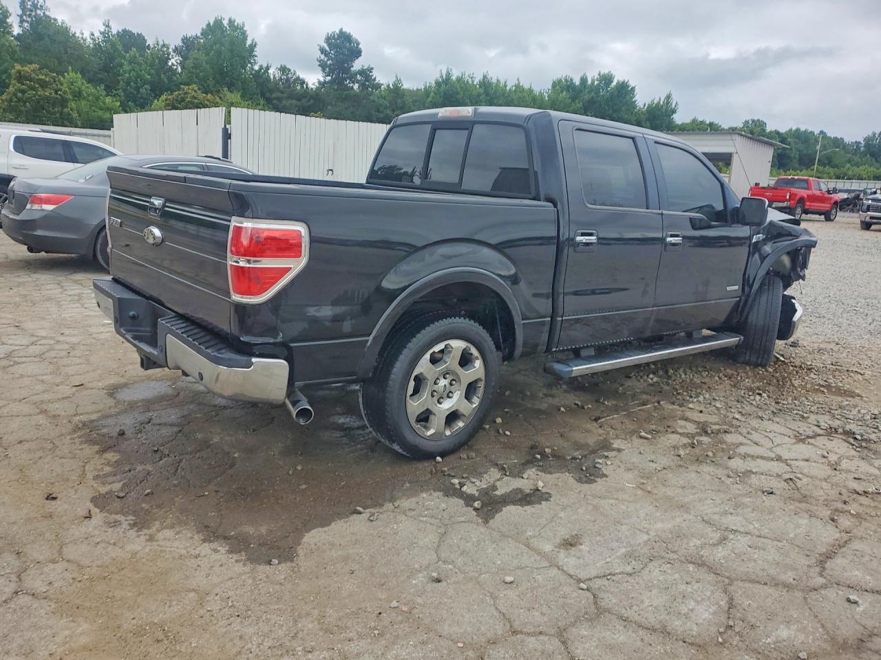 2012 Ford F150 Supercrew Black vin: 1FTFW1CT5CKD41777
