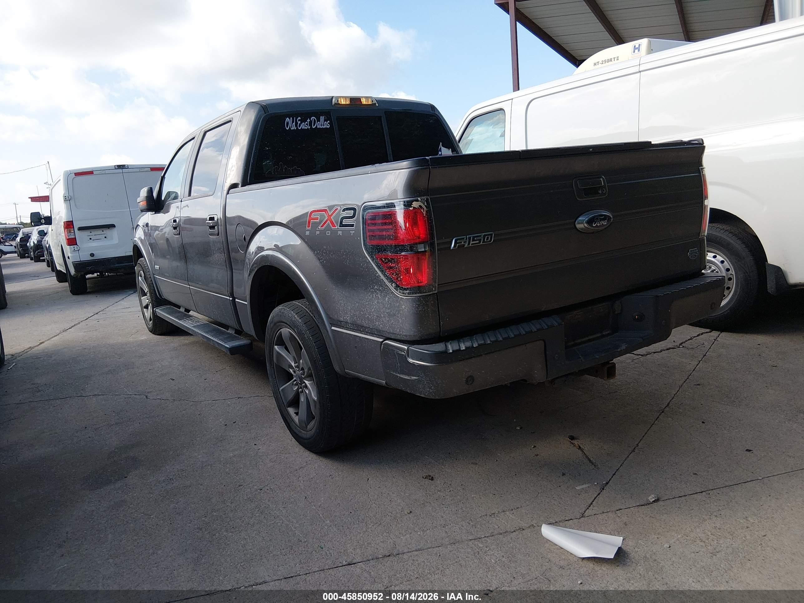 2012 Ford F-150 Fx2 Black vin: 1FTFW1CT5CKE04537