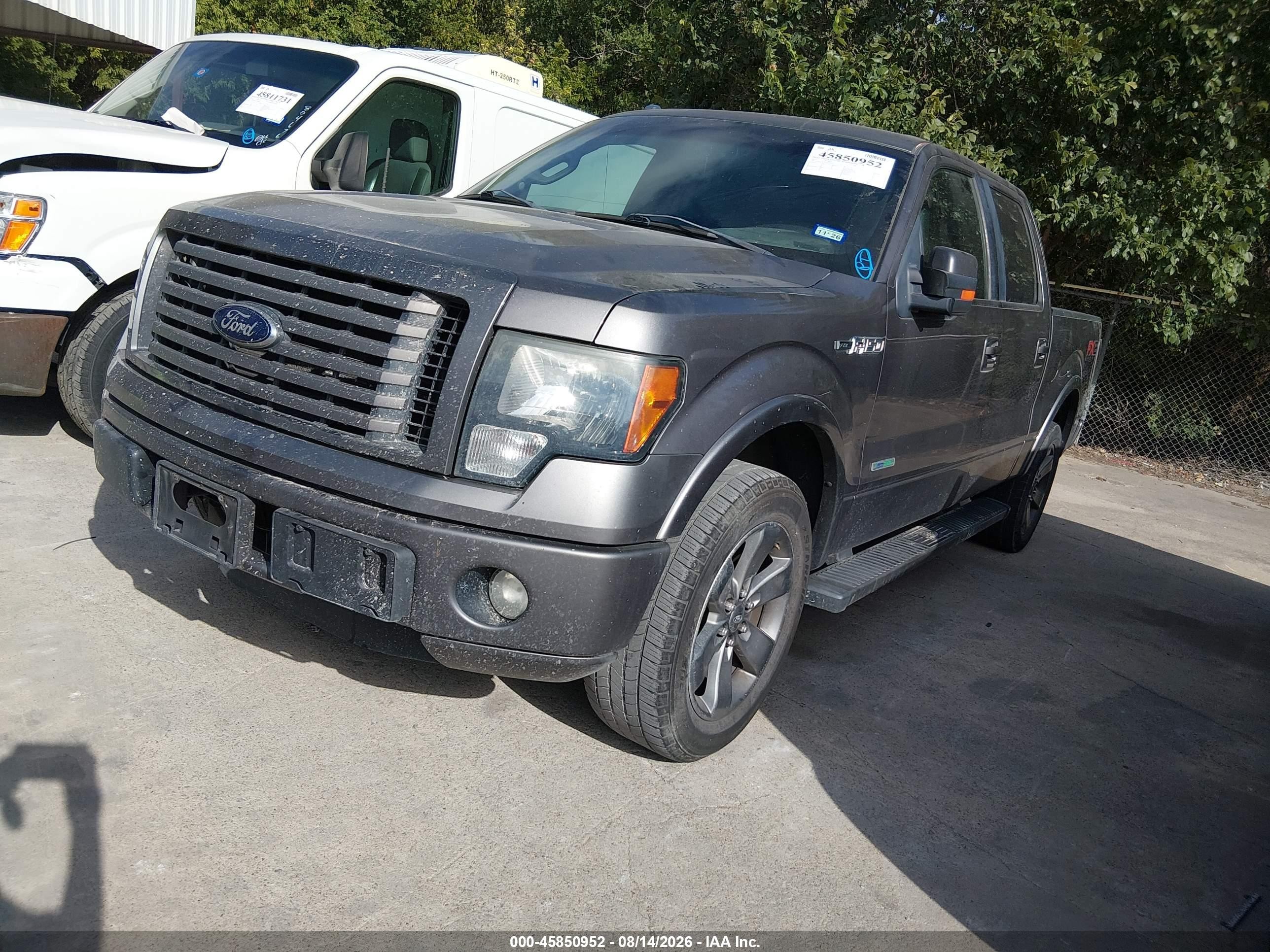 2012 Ford F-150 Fx2 Black vin: 1FTFW1CT5CKE04537