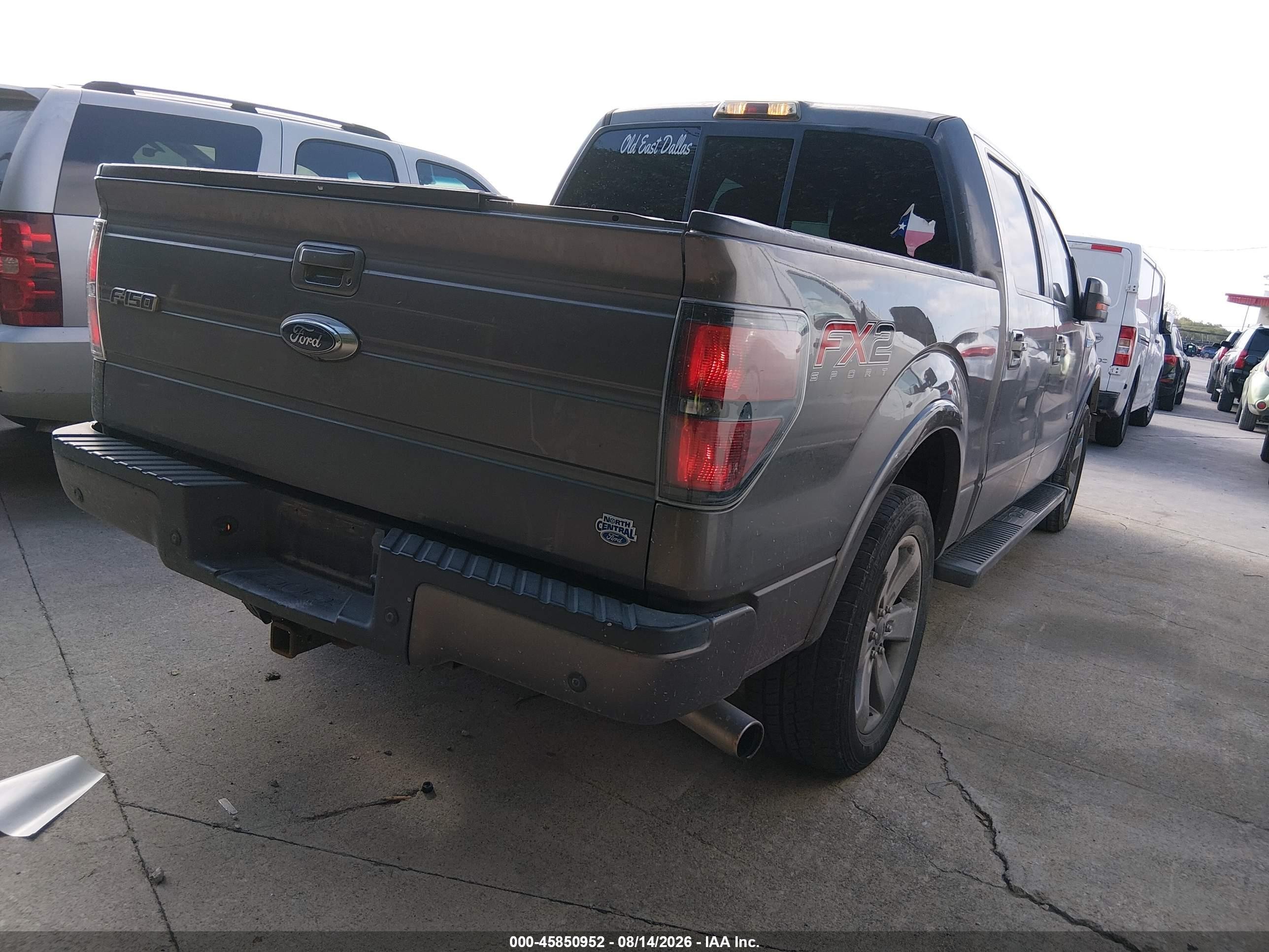 2012 Ford F-150 Fx2 Black vin: 1FTFW1CT5CKE04537