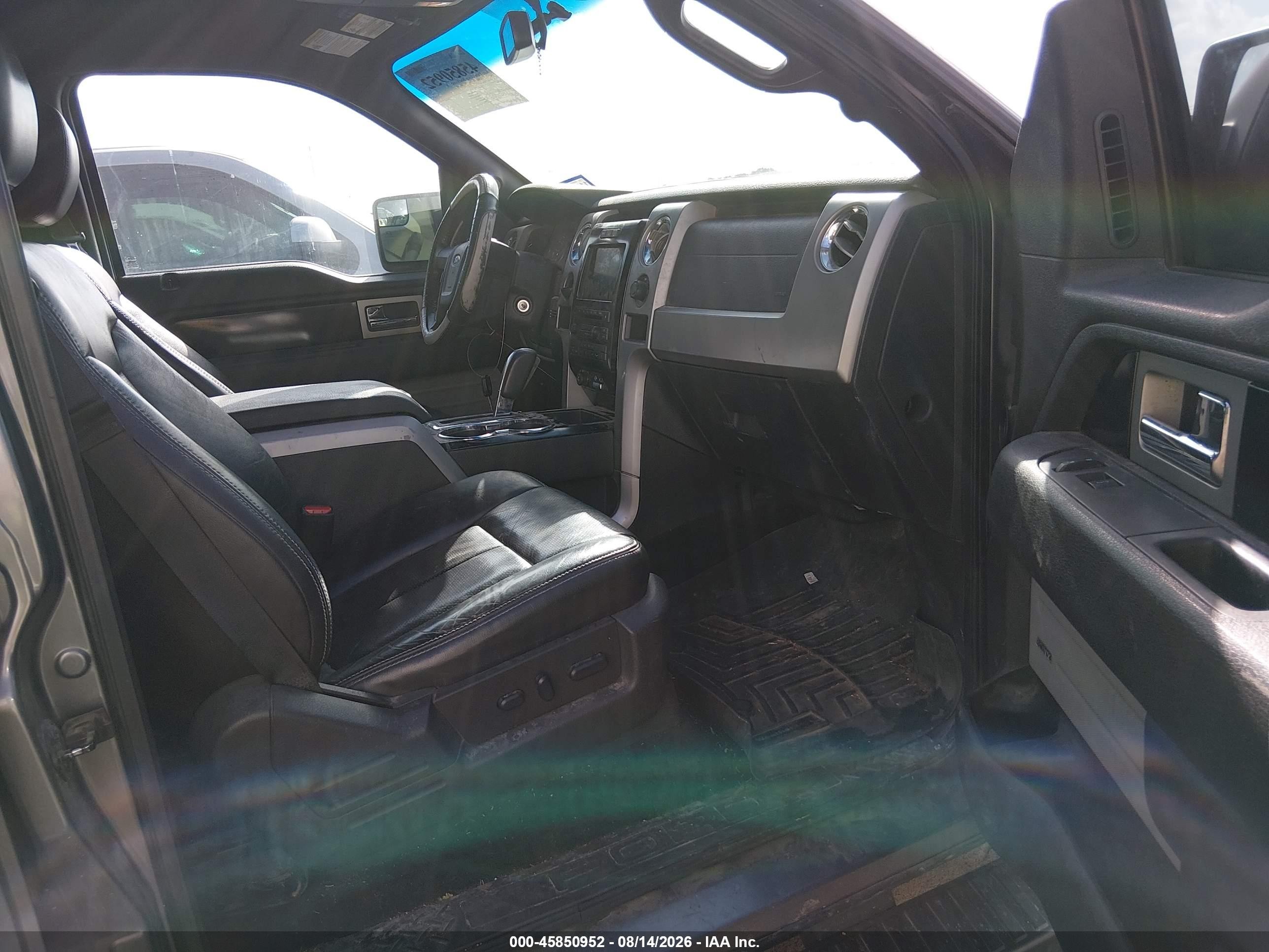 2012 Ford F-150 Fx2 Black vin: 1FTFW1CT5CKE04537
