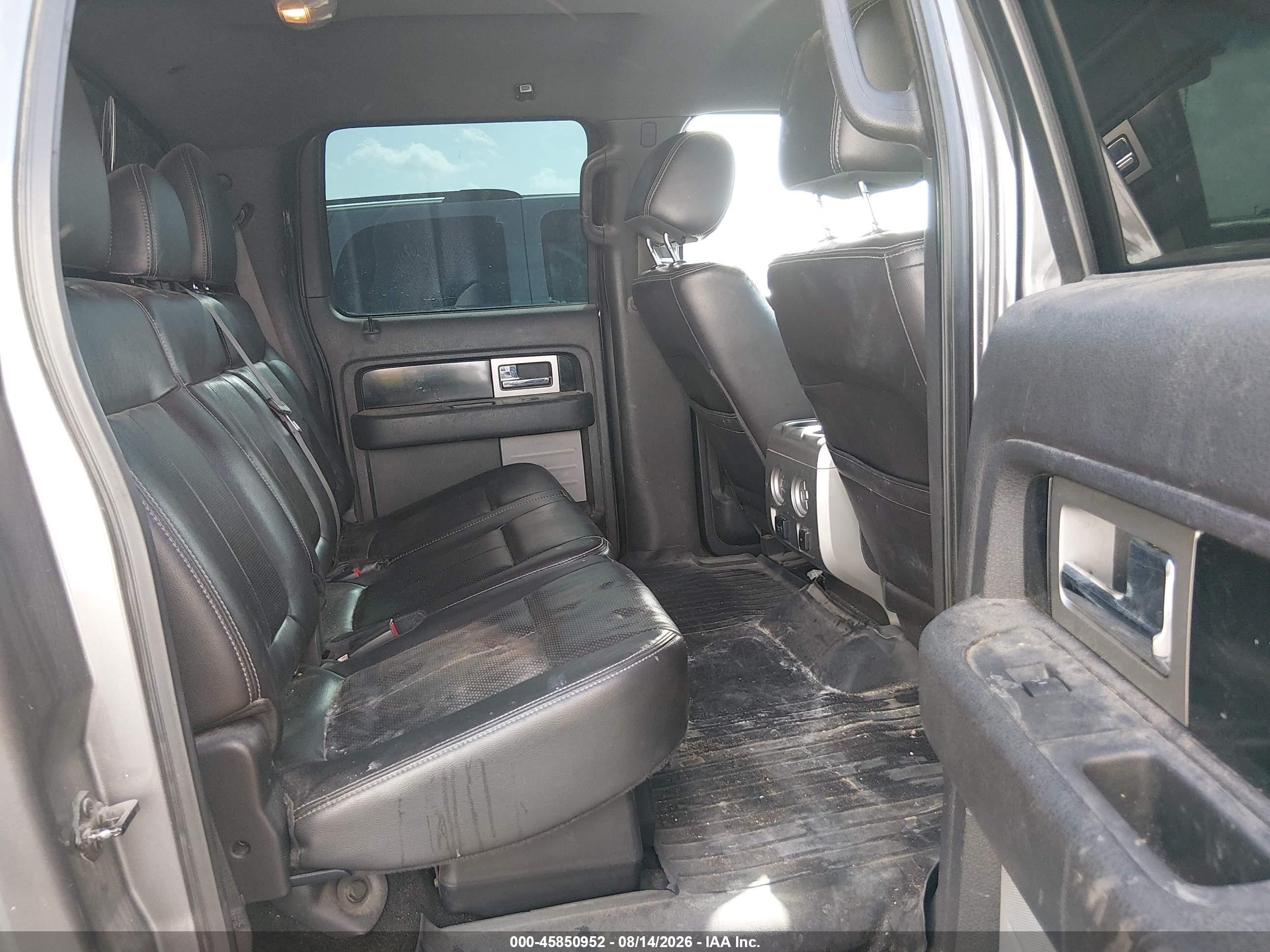 2012 Ford F-150 Fx2 Black vin: 1FTFW1CT5CKE04537