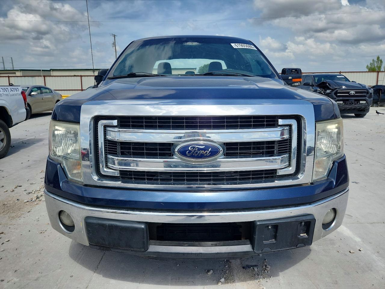 2013 Ford F150 Supercrew Blue vin: 1FTFW1CT5DFA40968