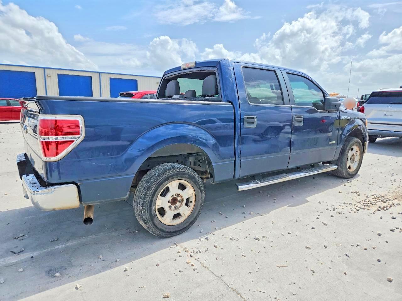 2013 Ford F150 Supercrew Blue vin: 1FTFW1CT5DFA40968