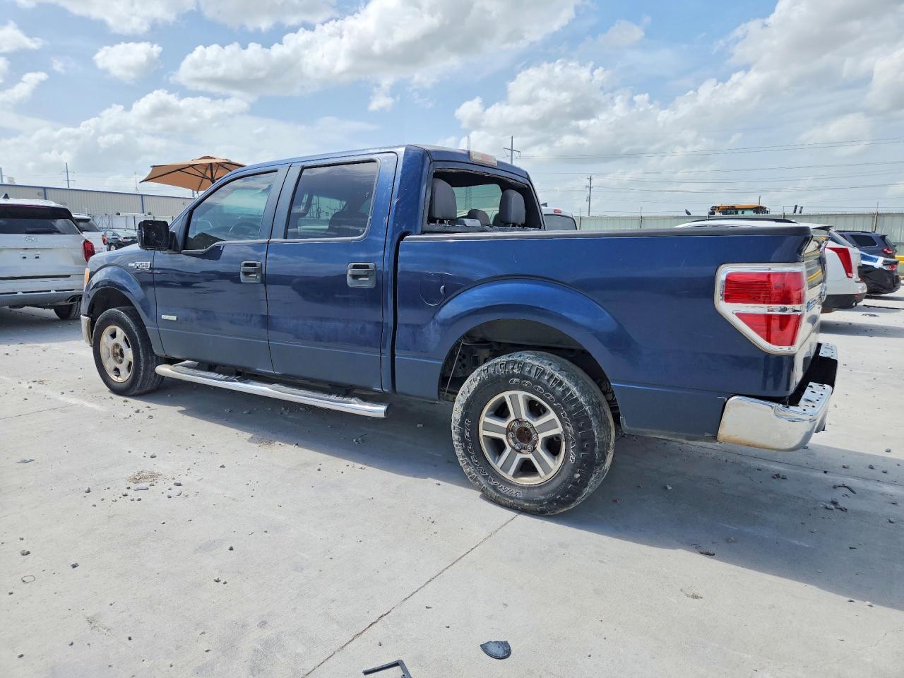 2013 Ford F150 Supercrew Blue vin: 1FTFW1CT5DFA40968