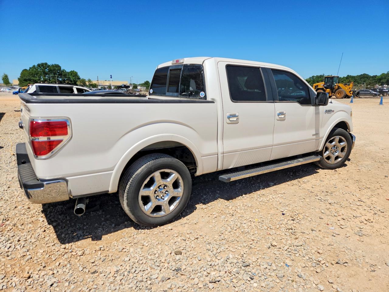 2013 Ford F150 Supercrew White vin: 1FTFW1CT5DFB15555