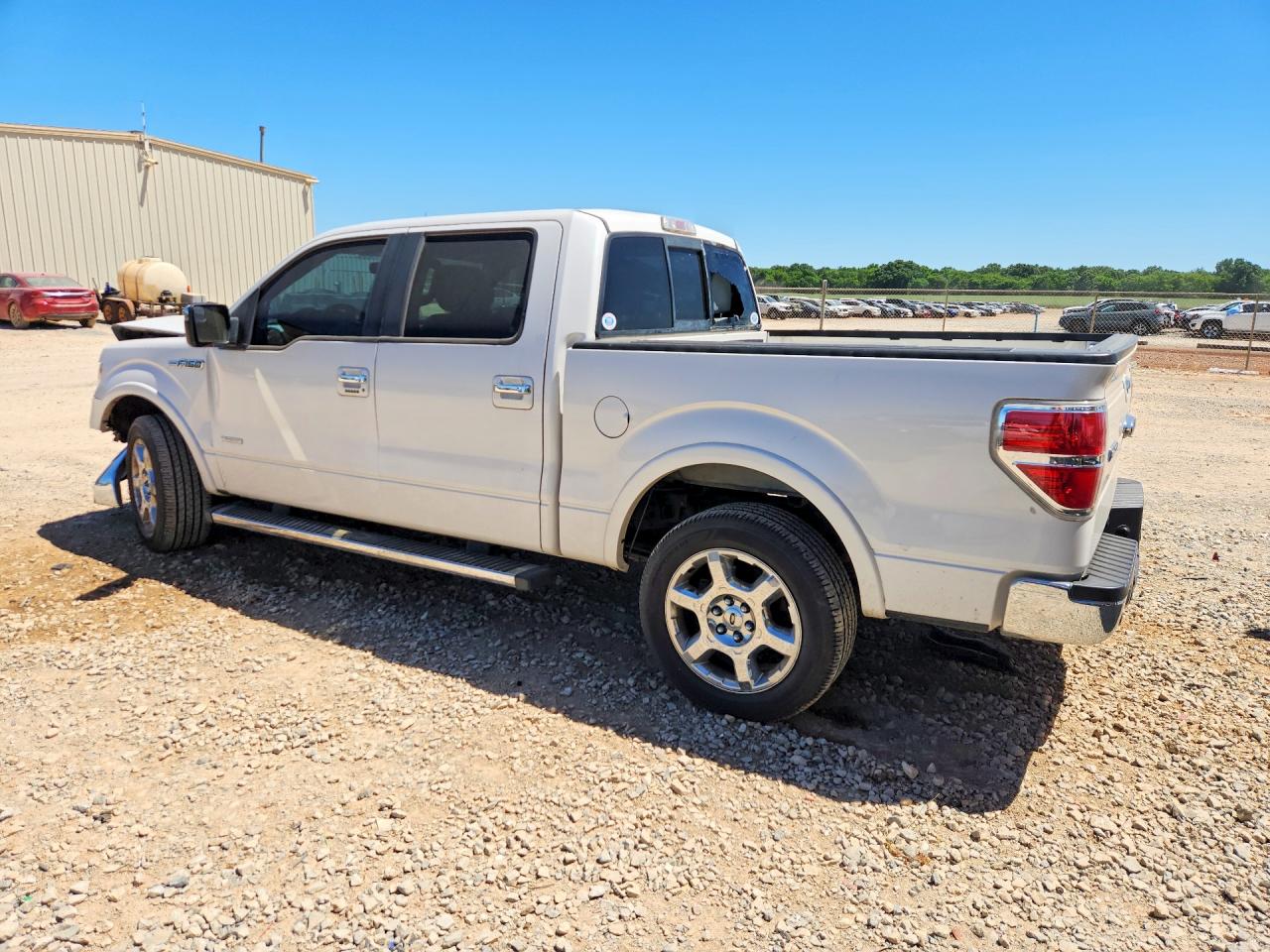 2013 Ford F150 Supercrew White vin: 1FTFW1CT5DFB15555