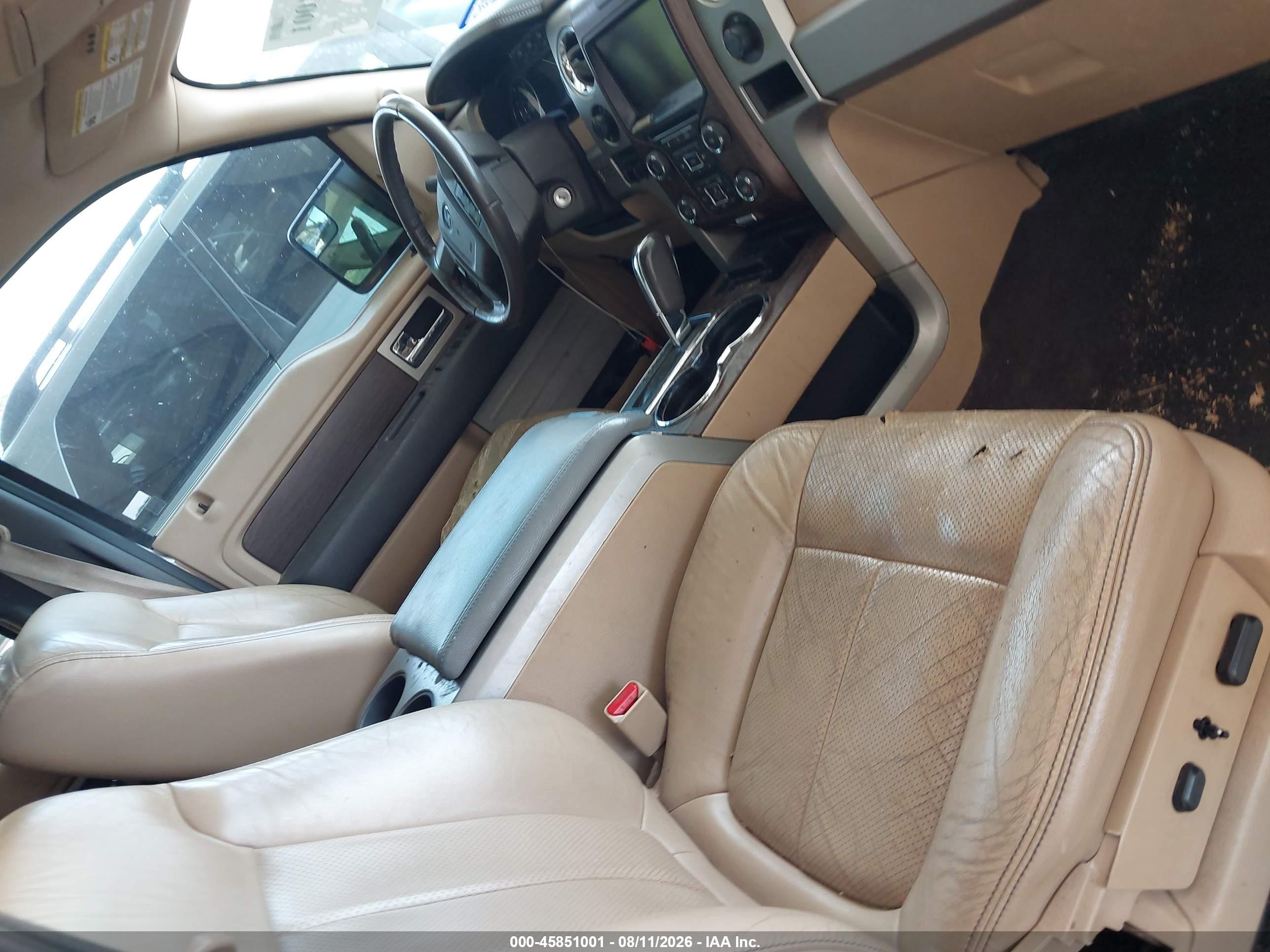 2013 Ford F-150 Lariat Белый vin: 1FTFW1CT5DKD41019