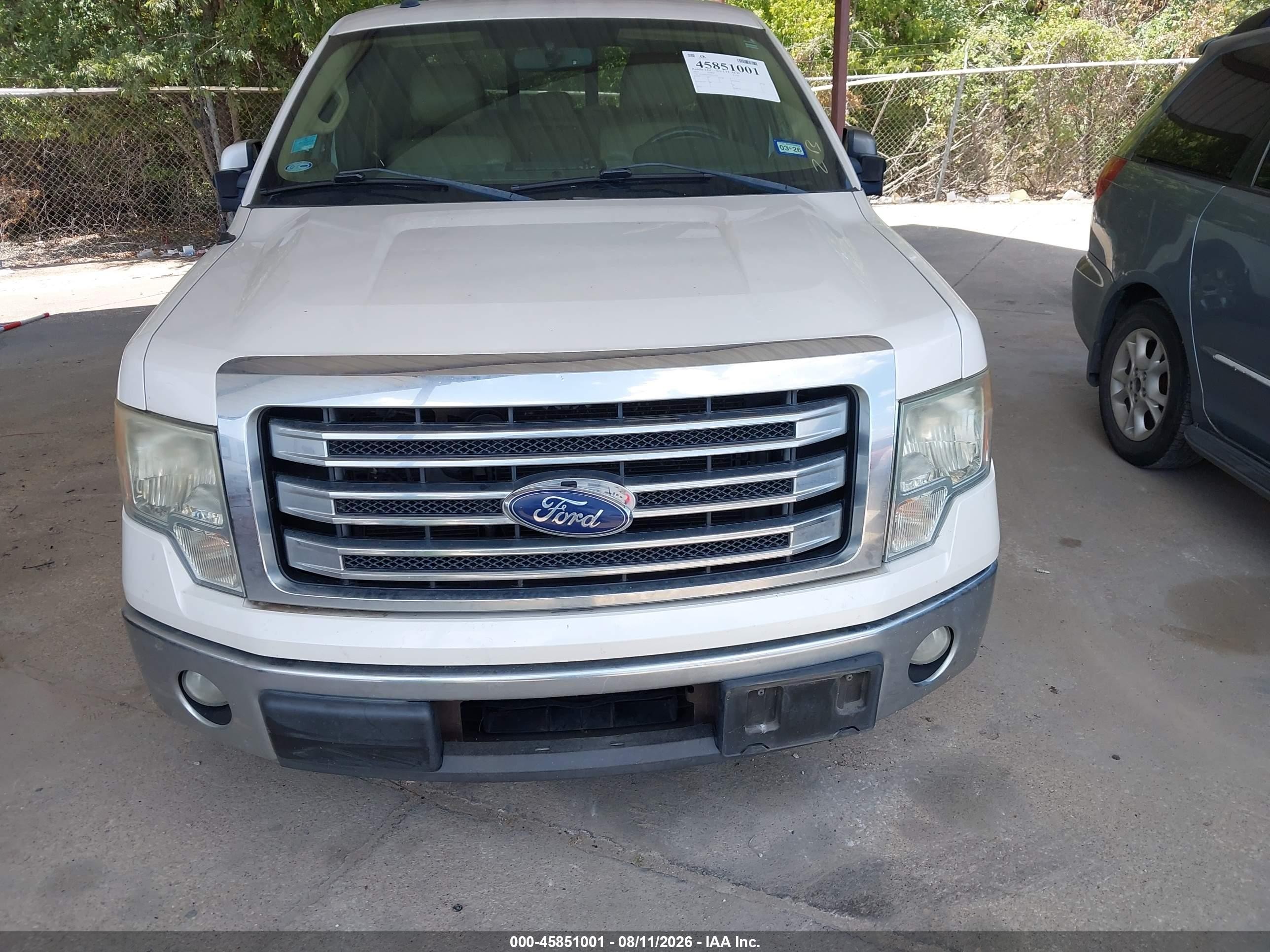 2013 Ford F-150 Lariat Белый vin: 1FTFW1CT5DKD41019