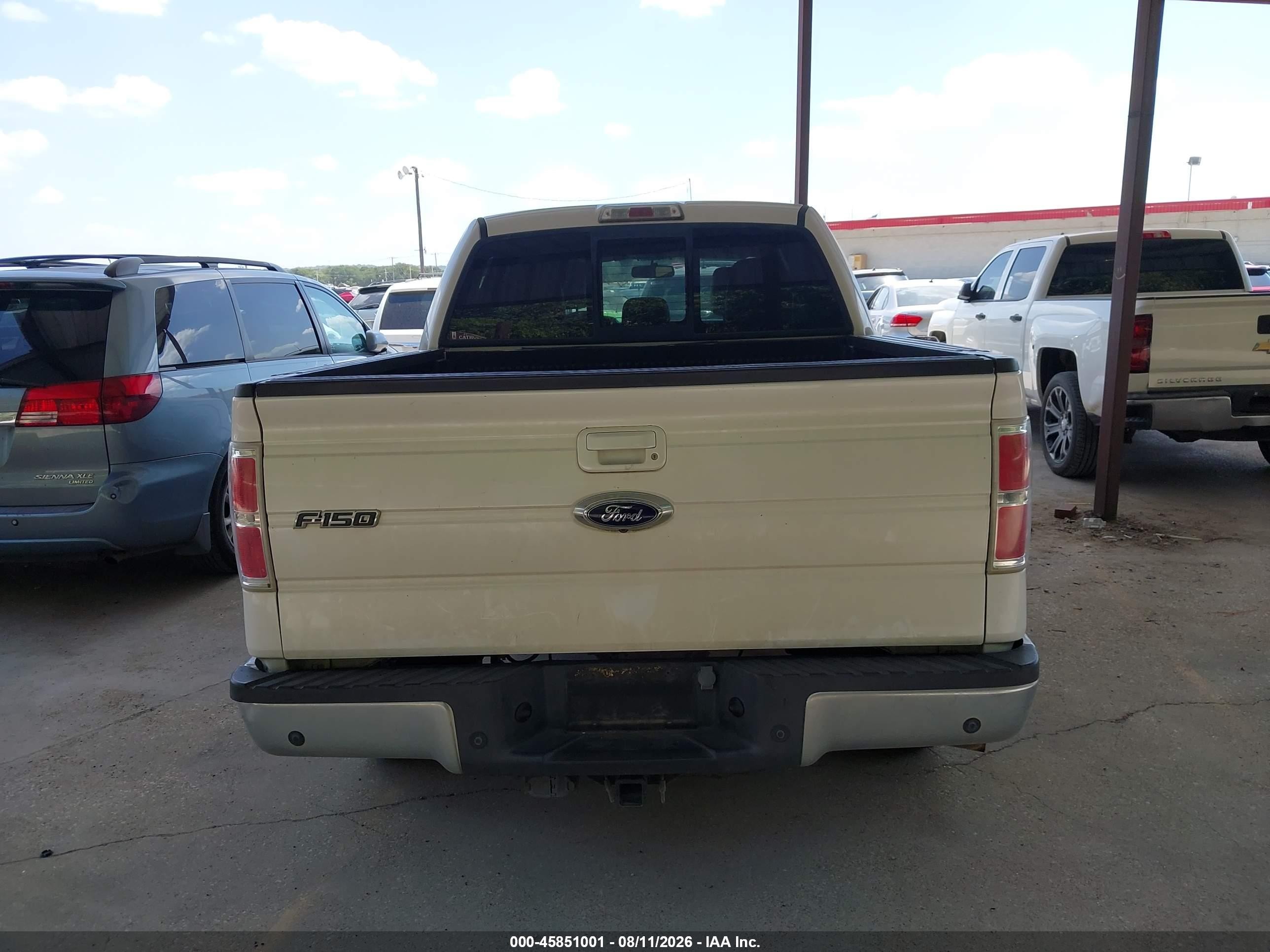 2013 Ford F-150 Lariat Белый vin: 1FTFW1CT5DKD41019