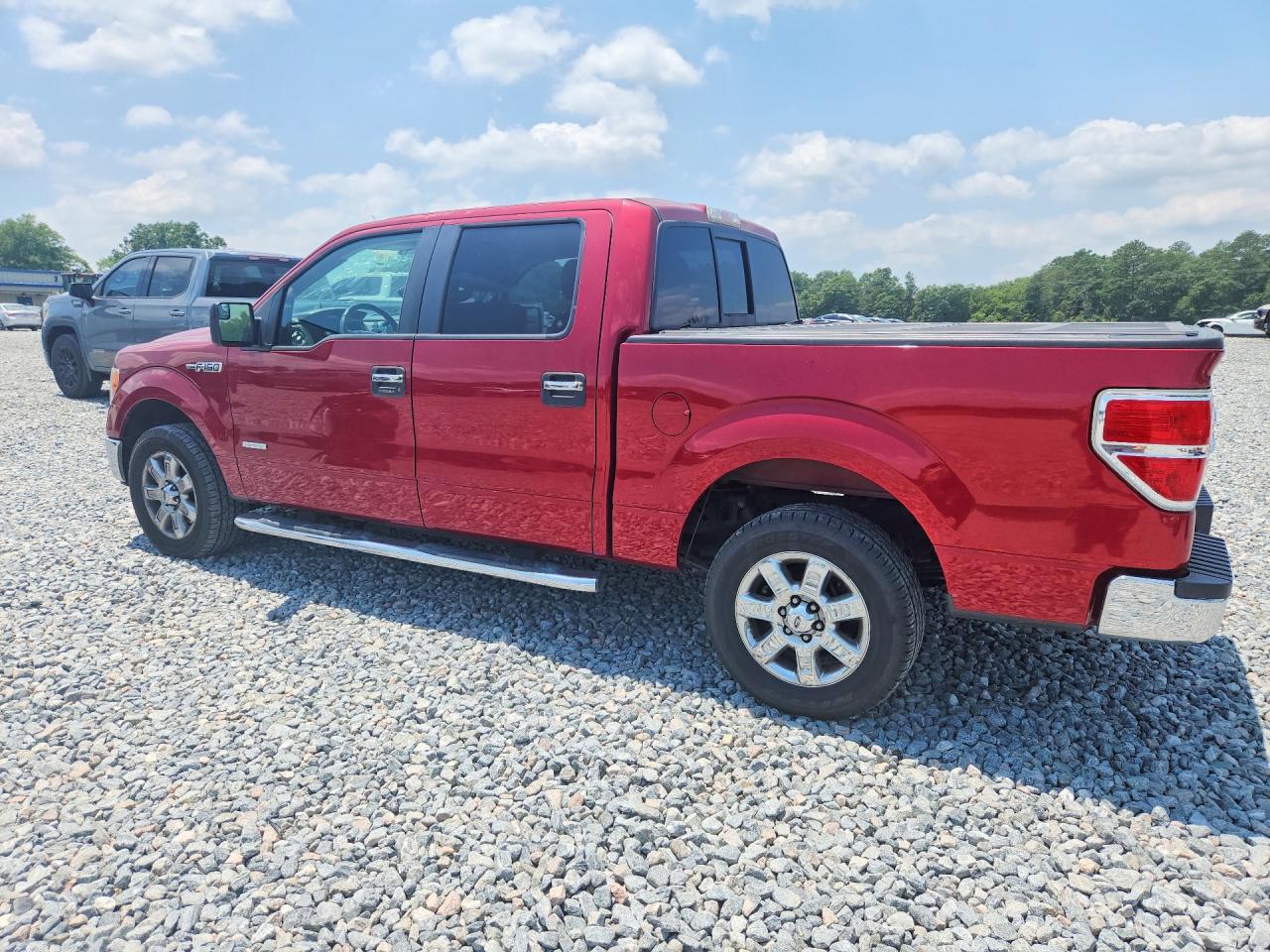 2013 Ford F150 Supercrew Red vin: 1FTFW1CT5DKD99549