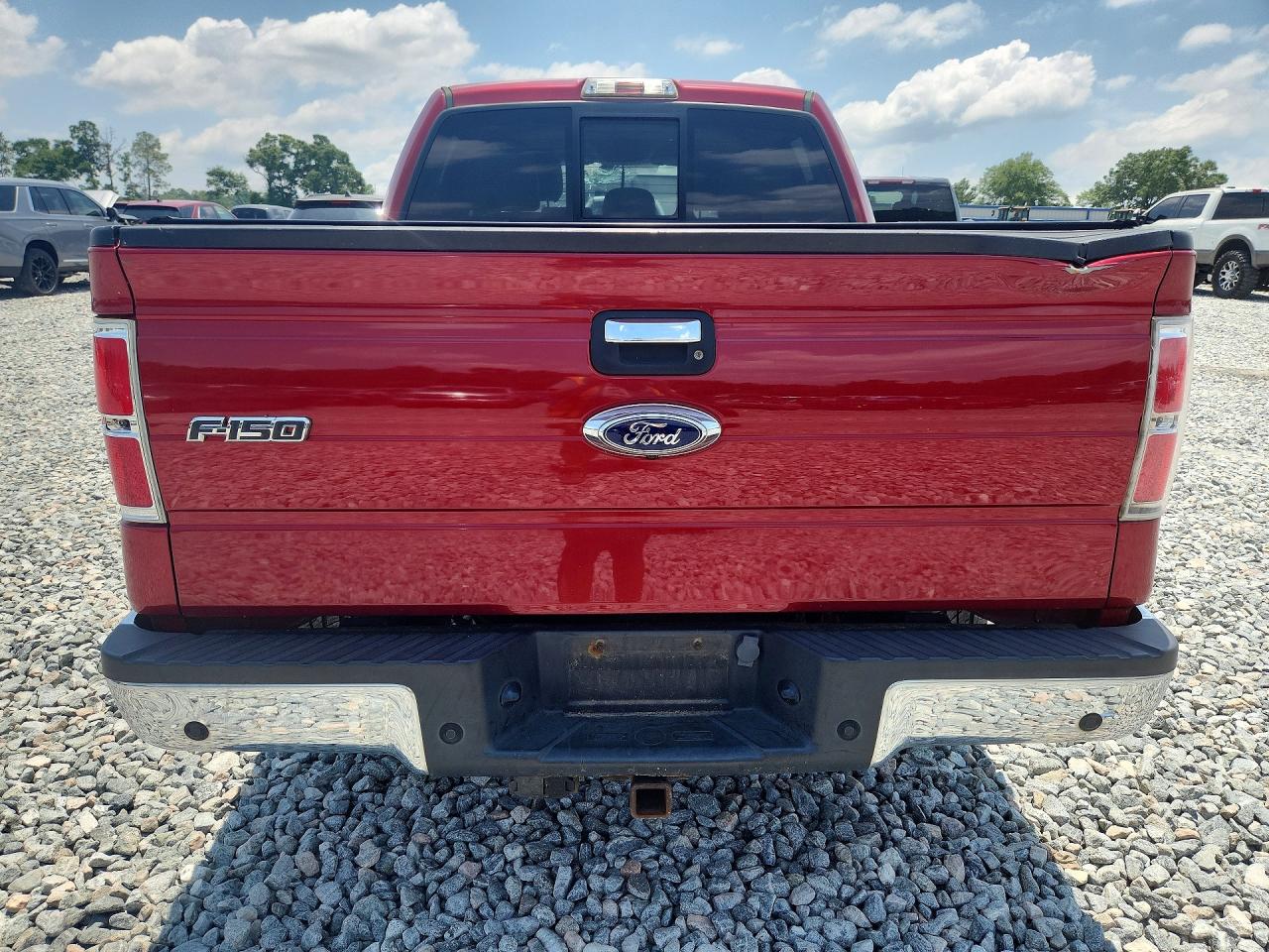 2013 Ford F150 Supercrew Red vin: 1FTFW1CT5DKD99549