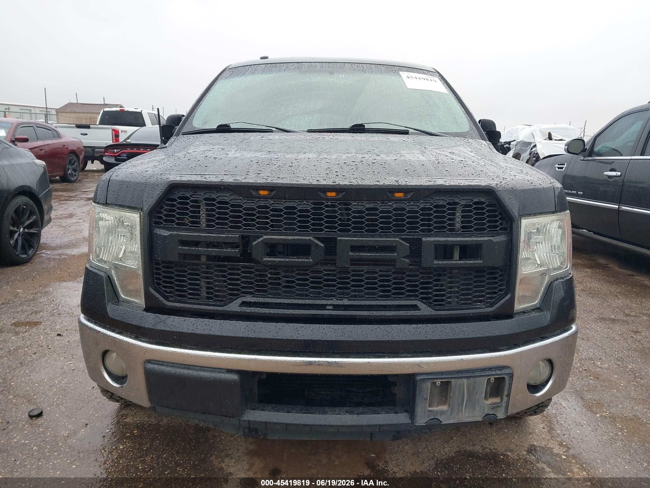 2013 Ford F-150 Xlt Black vin: 1FTFW1CT5DKF36523