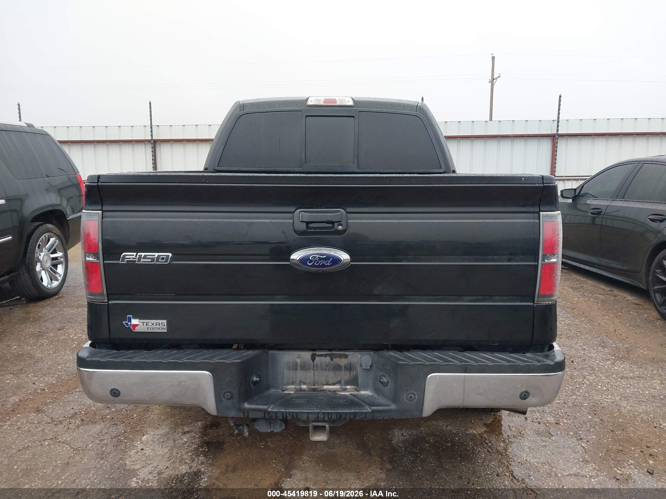 2013 Ford F-150 Xlt Black vin: 1FTFW1CT5DKF36523