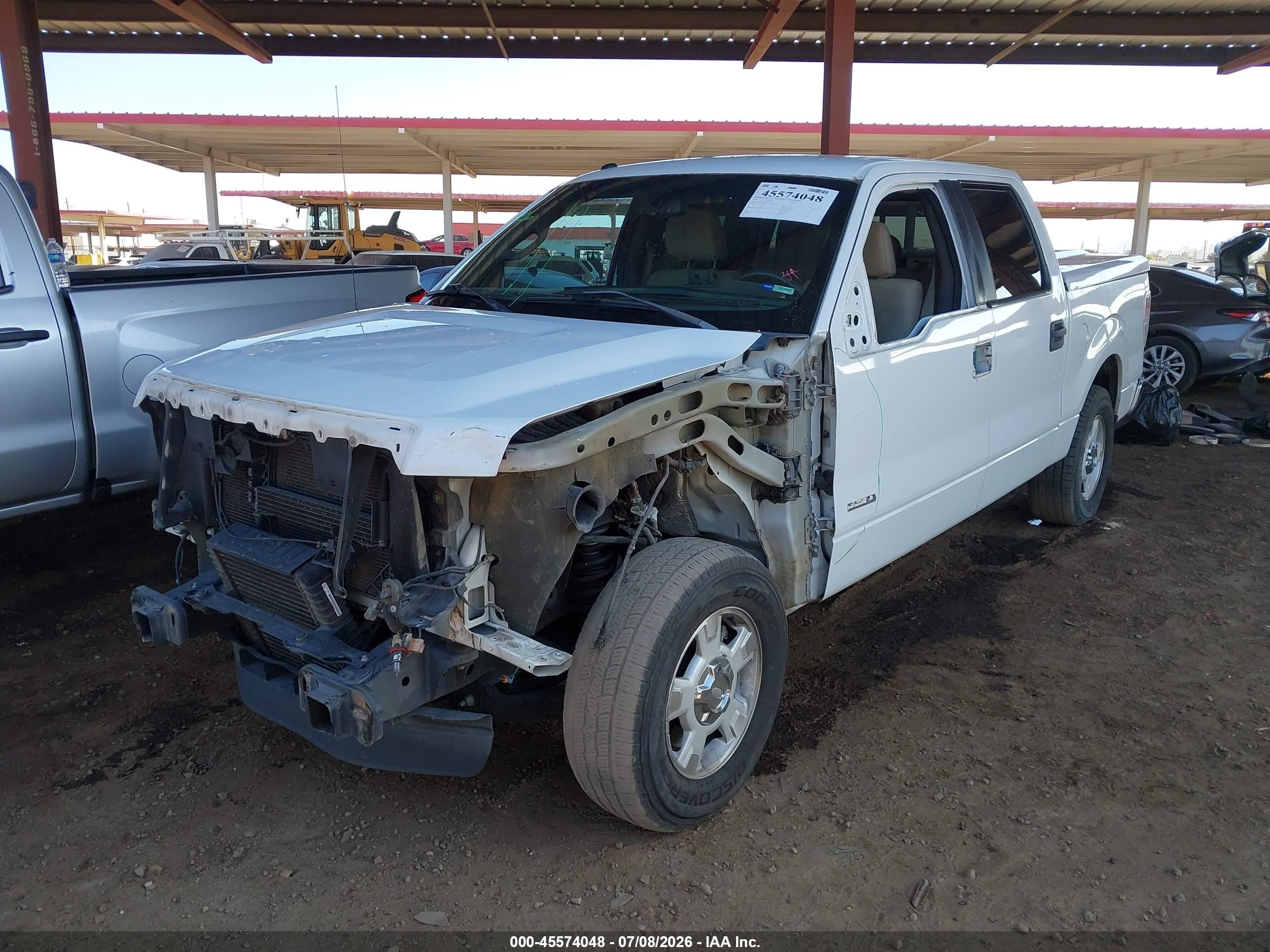 2011 Ford F-150 Fx2/king Ranch/lariat/platinum/xlt Белый vin: 1FTFW1CT6BFA62894