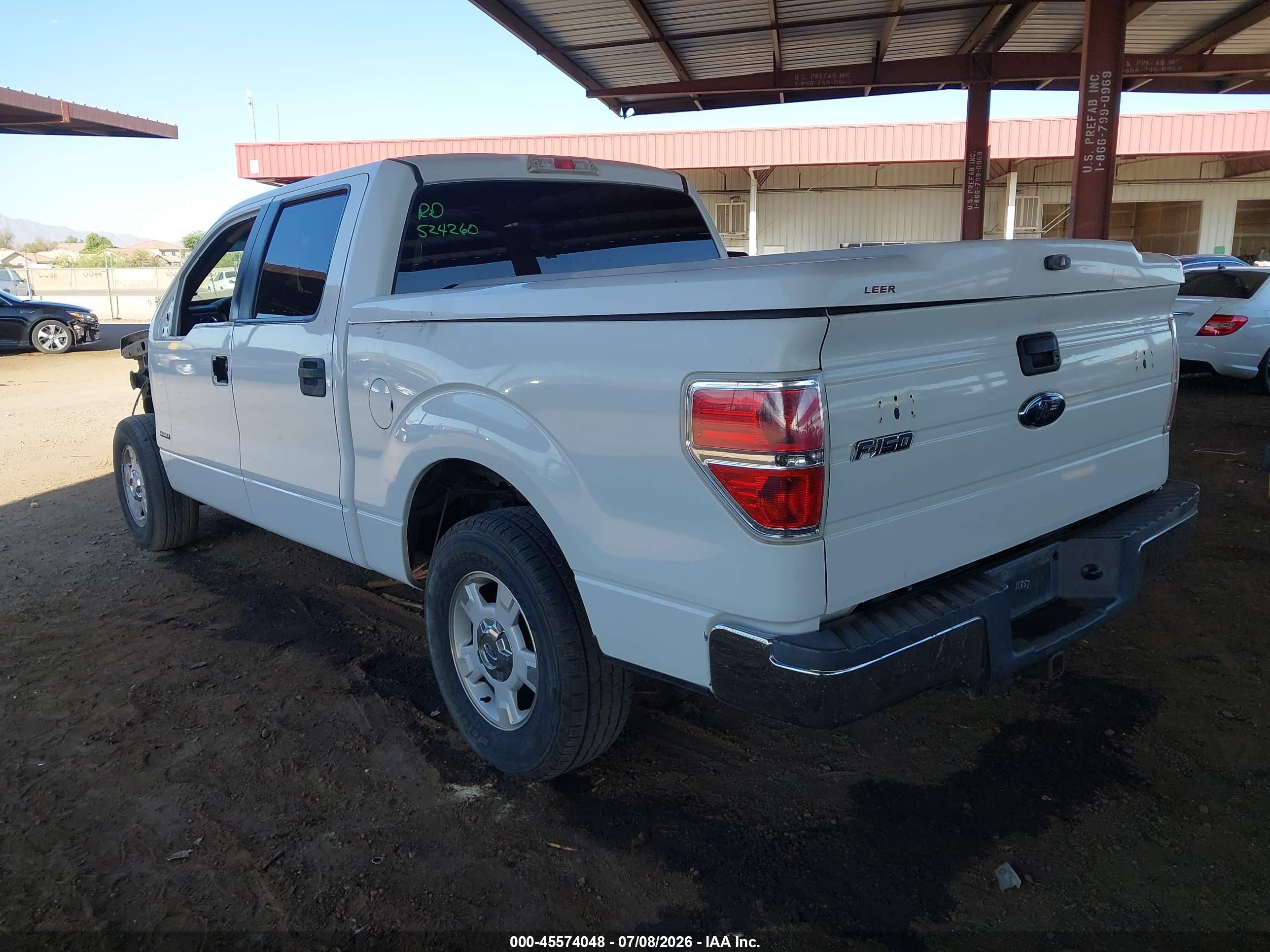 2011 Ford F-150 Fx2/king Ranch/lariat/platinum/xlt Белый vin: 1FTFW1CT6BFA62894