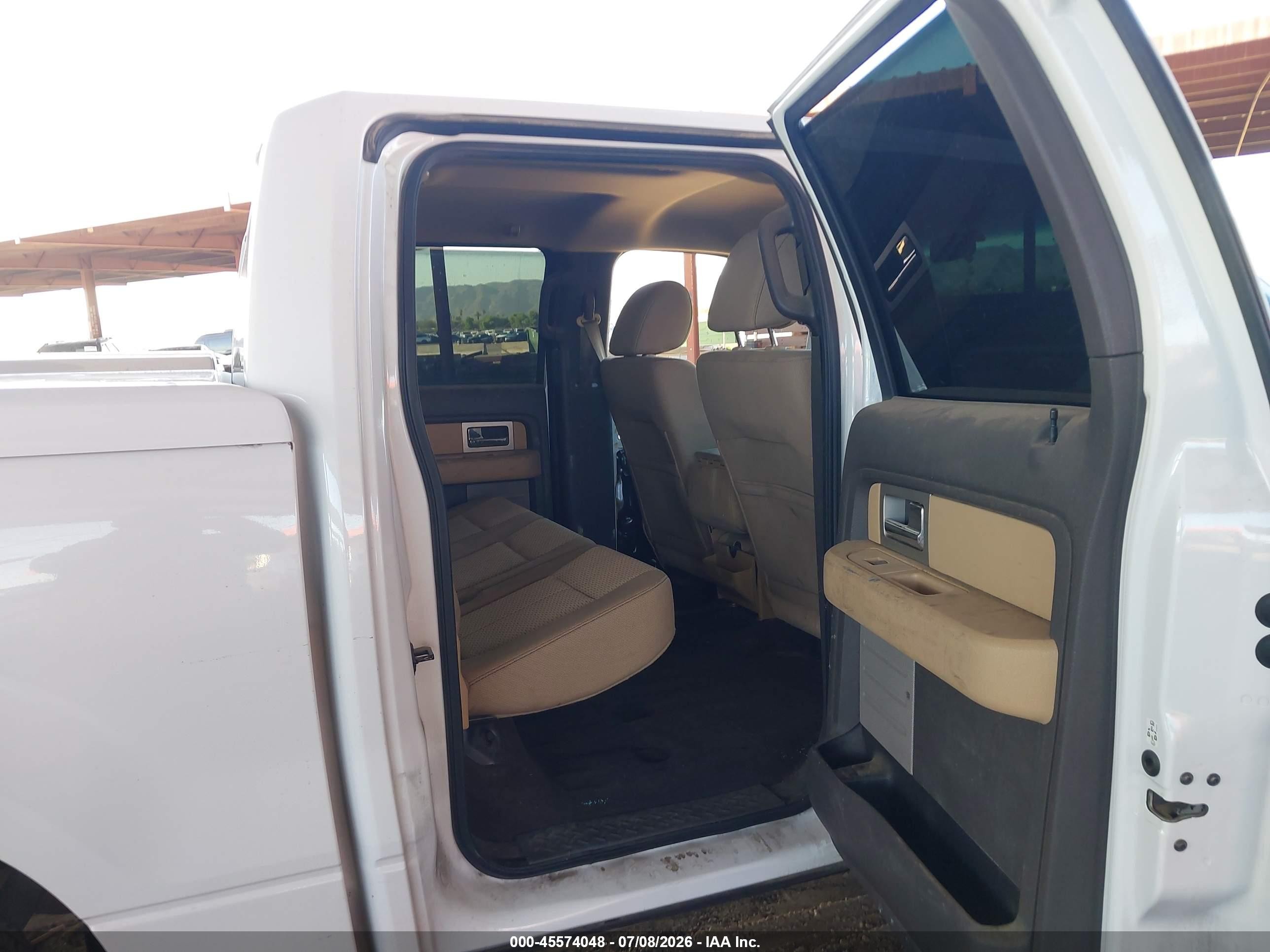 2011 Ford F-150 Fx2/king Ranch/lariat/platinum/xlt Белый vin: 1FTFW1CT6BFA62894