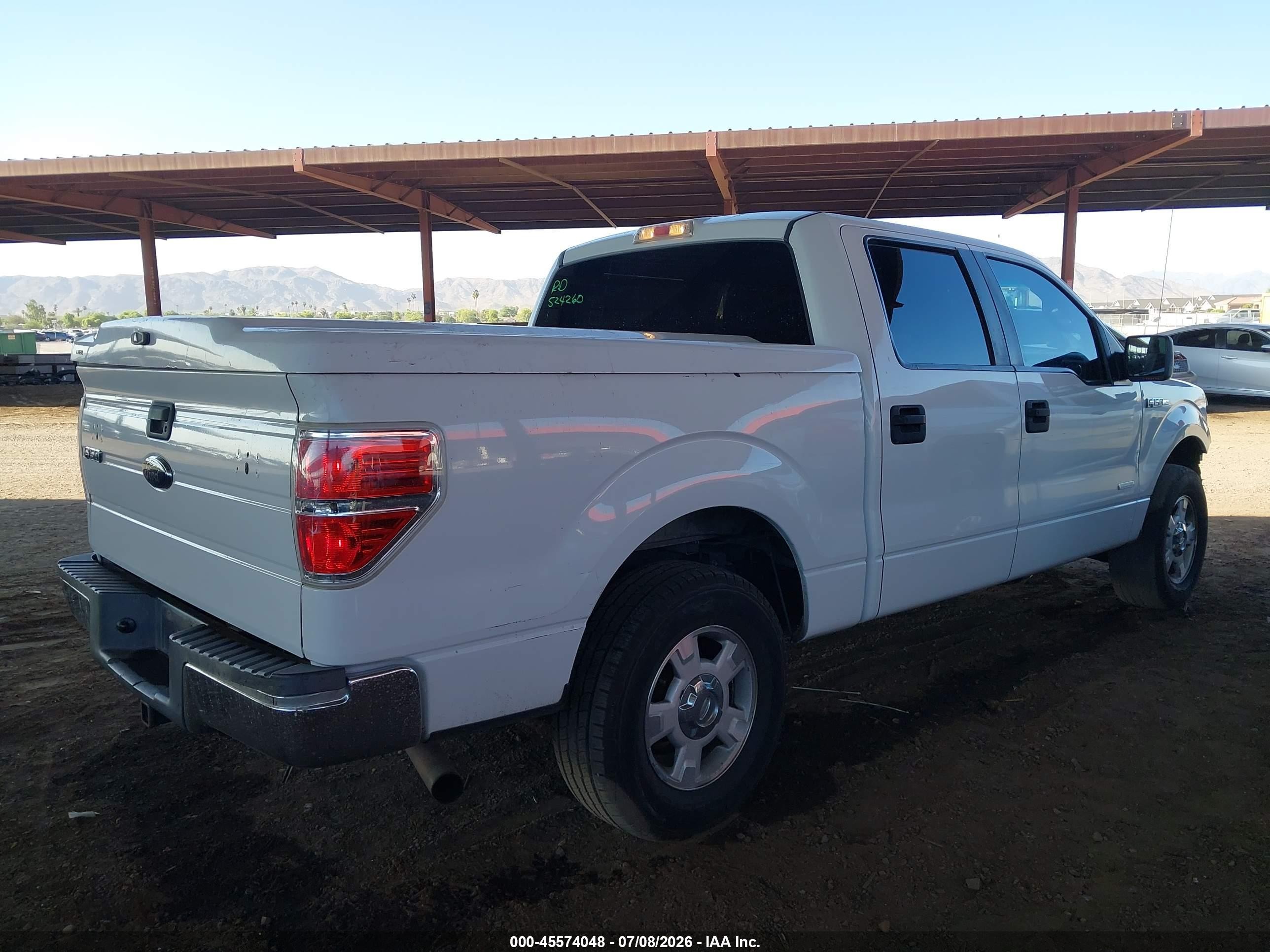 2011 Ford F-150 Fx2/king Ranch/lariat/platinum/xlt Белый vin: 1FTFW1CT6BFA62894