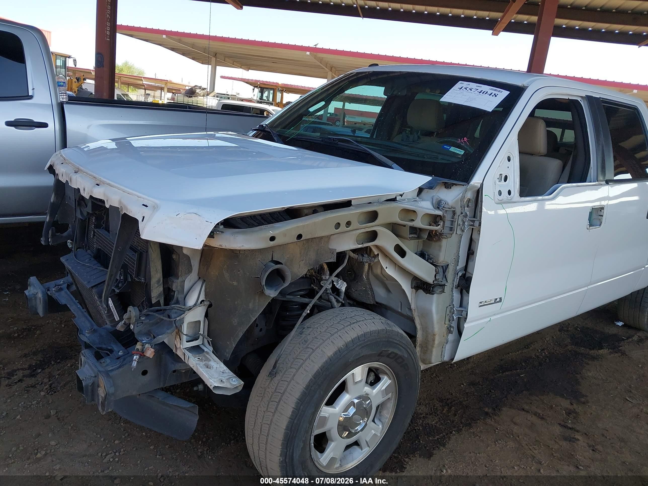 2011 Ford F-150 Fx2/king Ranch/lariat/platinum/xlt Белый vin: 1FTFW1CT6BFA62894