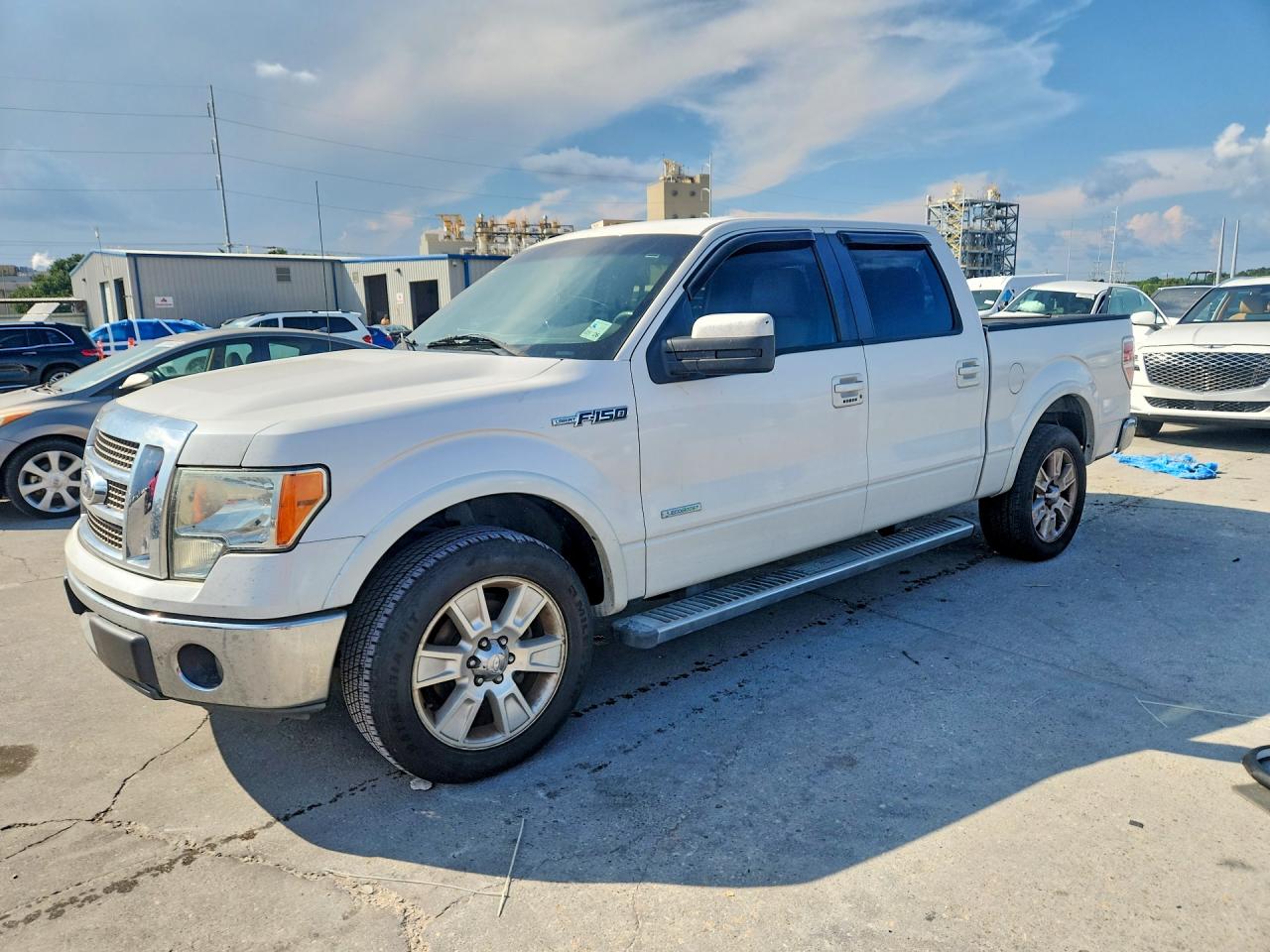 2011 Ford F150 Supercrew White vin: 1FTFW1CT6BFB51848