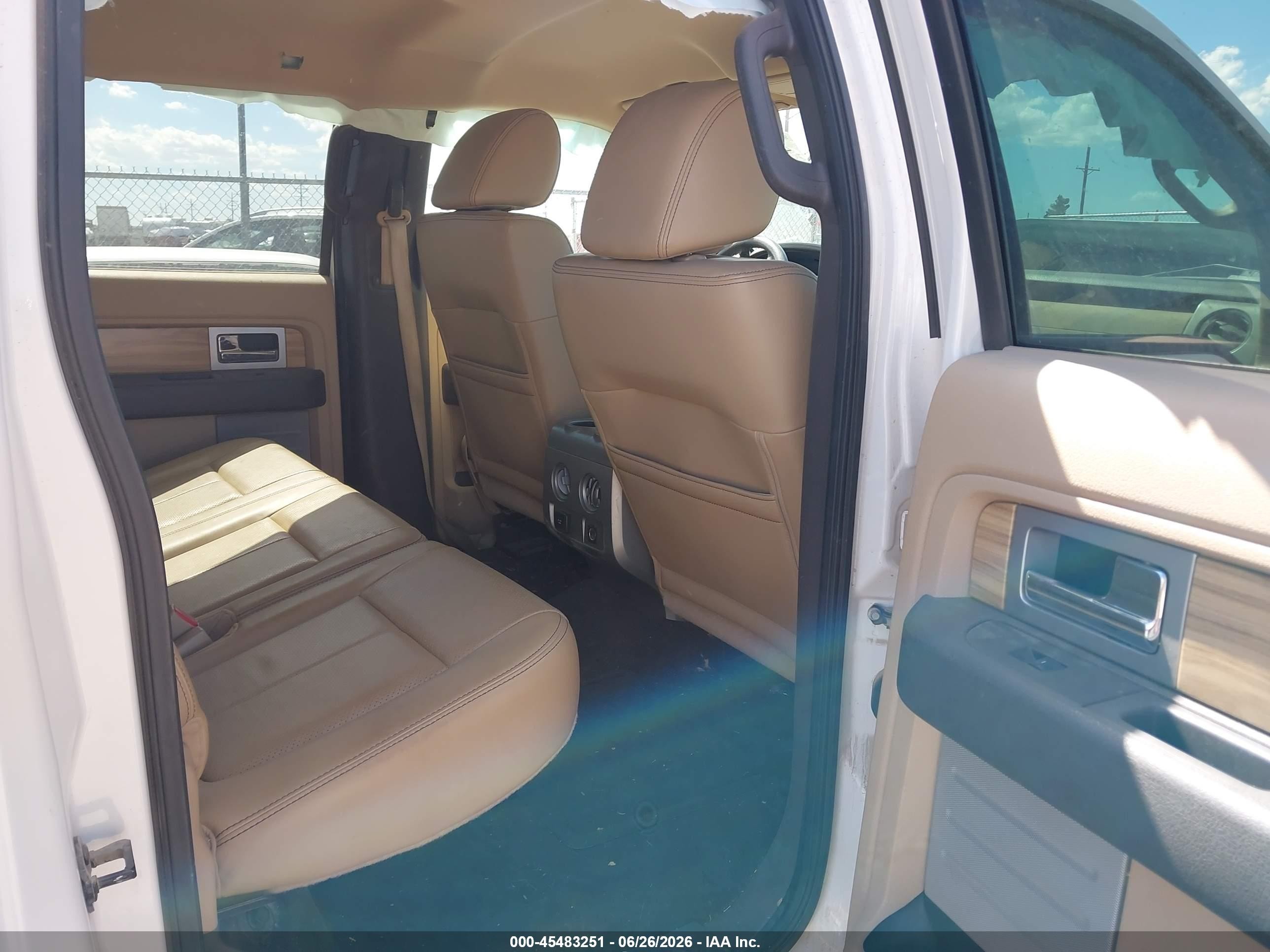 2011 Ford F-150 Fx2/king Ranch/lariat/platinum/xlt White vin: 1FTFW1CT6BFC49486