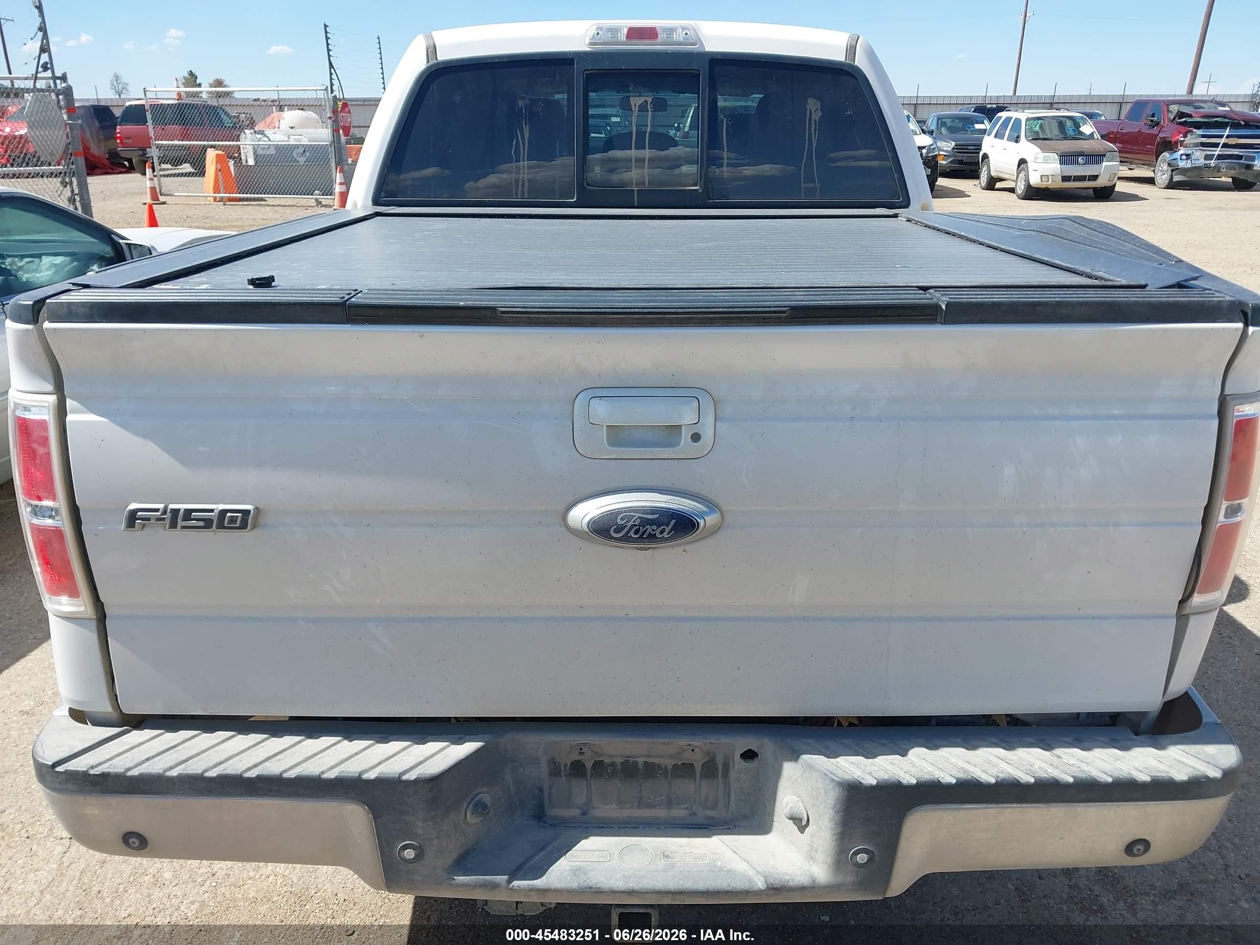 2011 Ford F-150 Fx2/king Ranch/lariat/platinum/xlt White vin: 1FTFW1CT6BFC49486