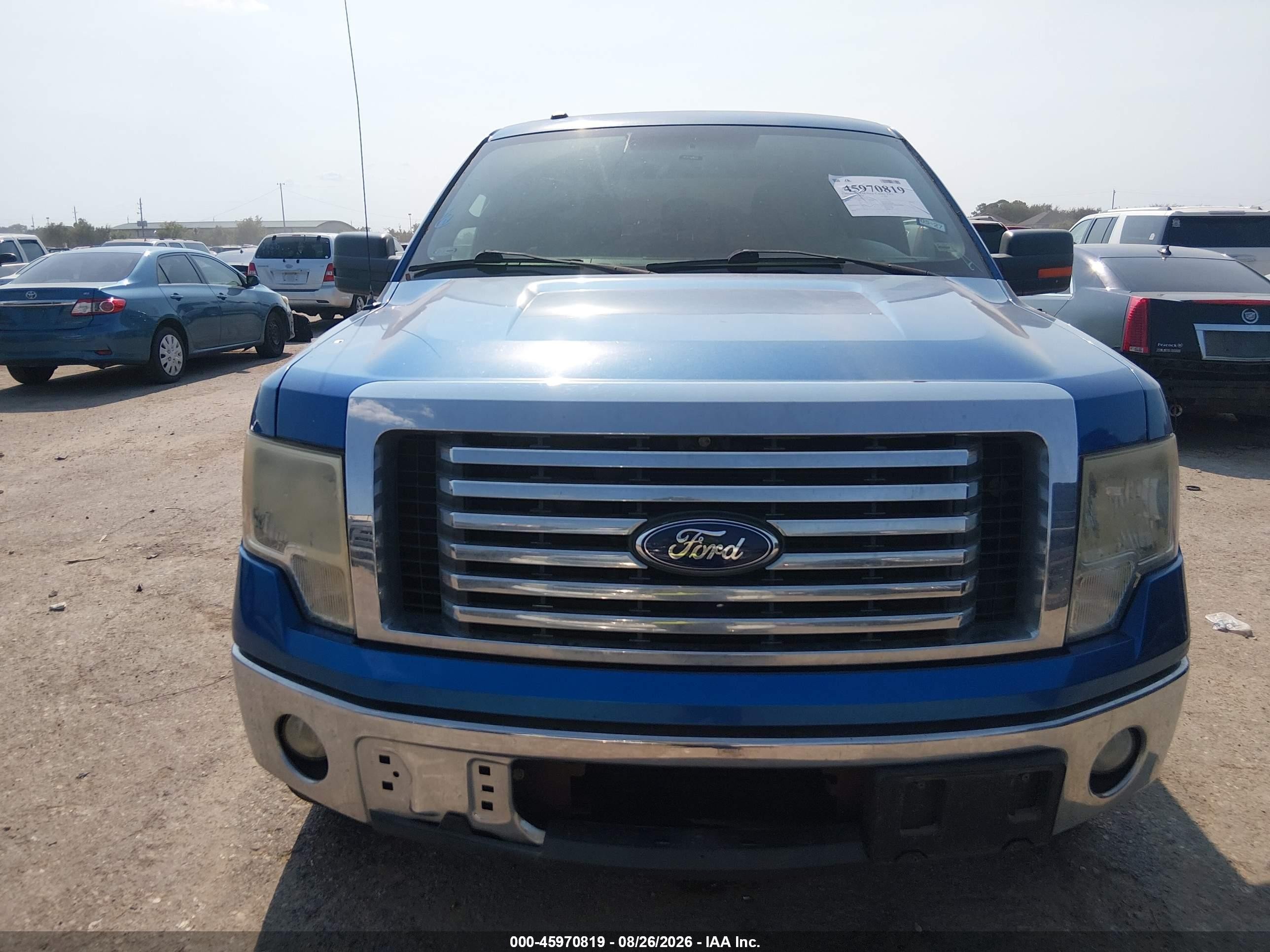 2011 Ford F-150 Xlt Blue vin: 1FTFW1CT6BKE01774